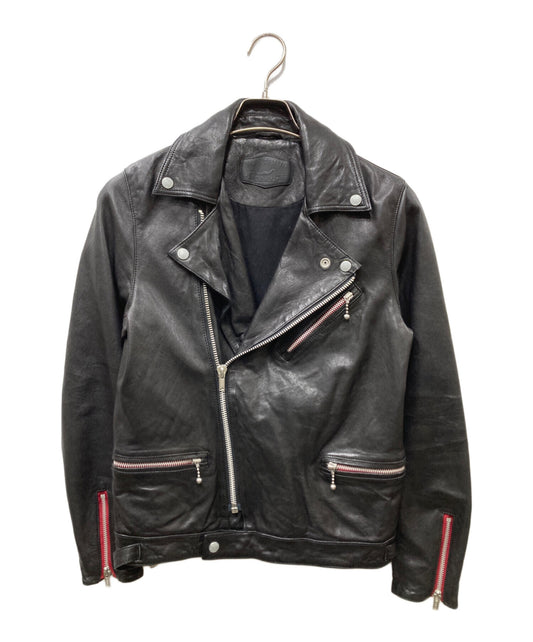 [Pre-owned] Hysteric Glamour Lamb Leather Double Riders Jacket 0203LB01