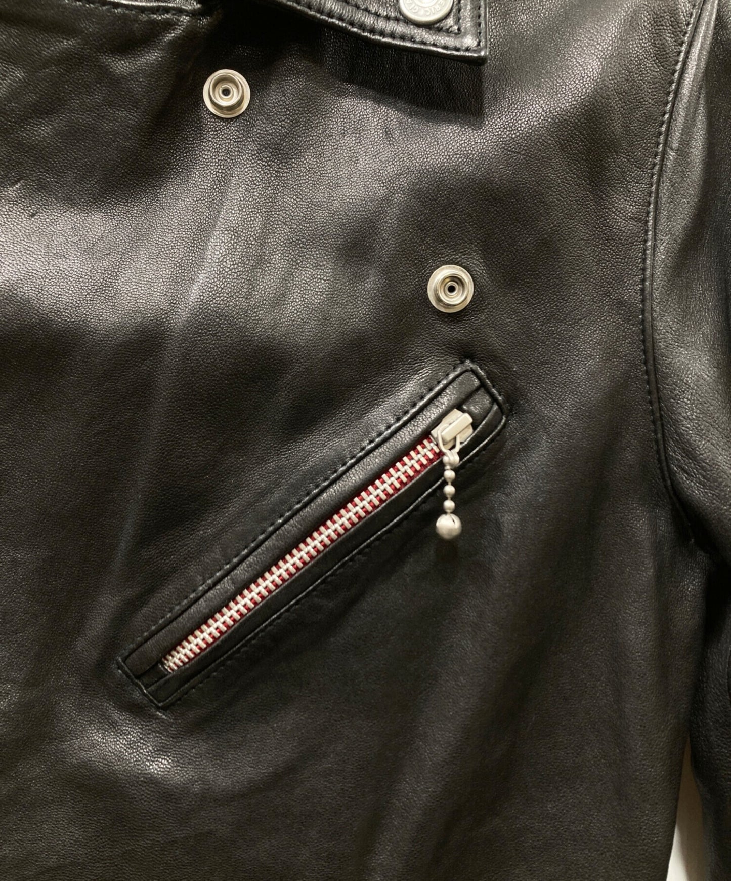 [Pre-owned] Hysteric Glamour Lamb Leather Double Riders Jacket 0203LB01