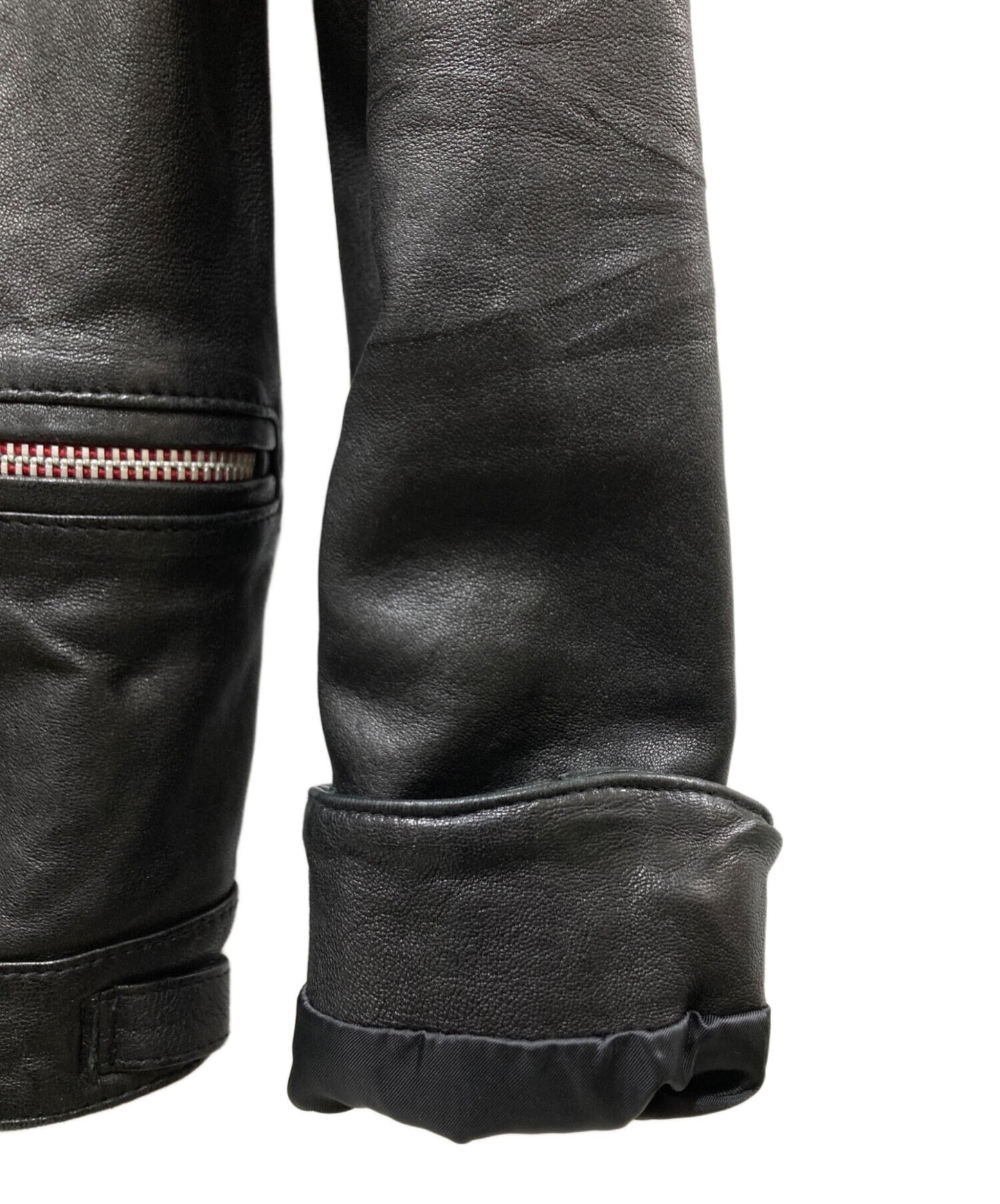 [Pre-owned] Hysteric Glamour Lamb Leather Double Riders Jacket 0203LB01