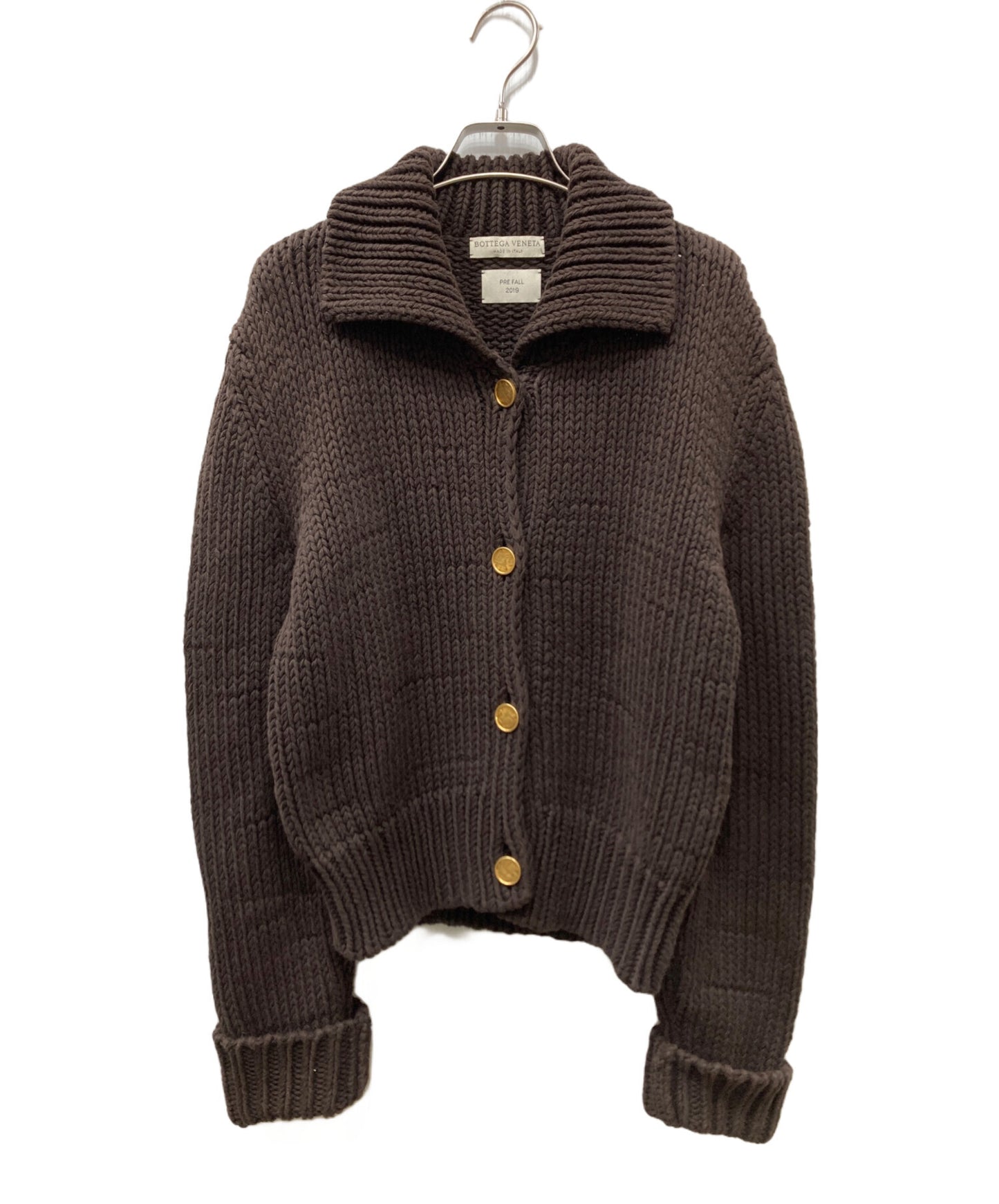 [Pre-owned] BOTTEGA VENETA gold button jacket cardigan 575242 VA7G0