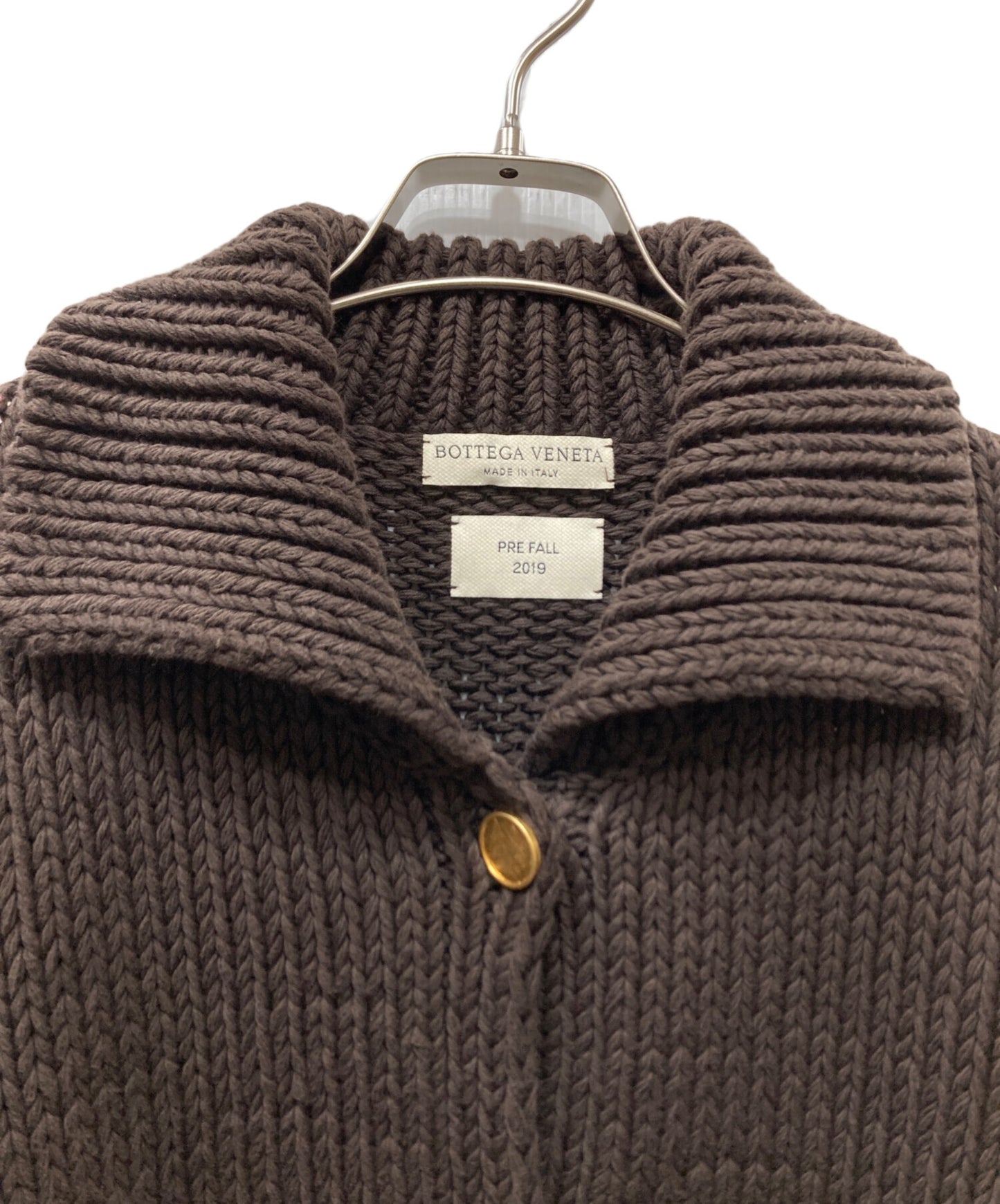 [Pre-owned] BOTTEGA VENETA gold button jacket cardigan 575242 VA7G0