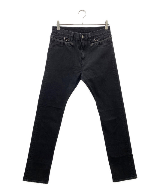 [Pre-owned] UNDERCOVERISM Stretch denim pants with zipper waist design UI1C4503-1