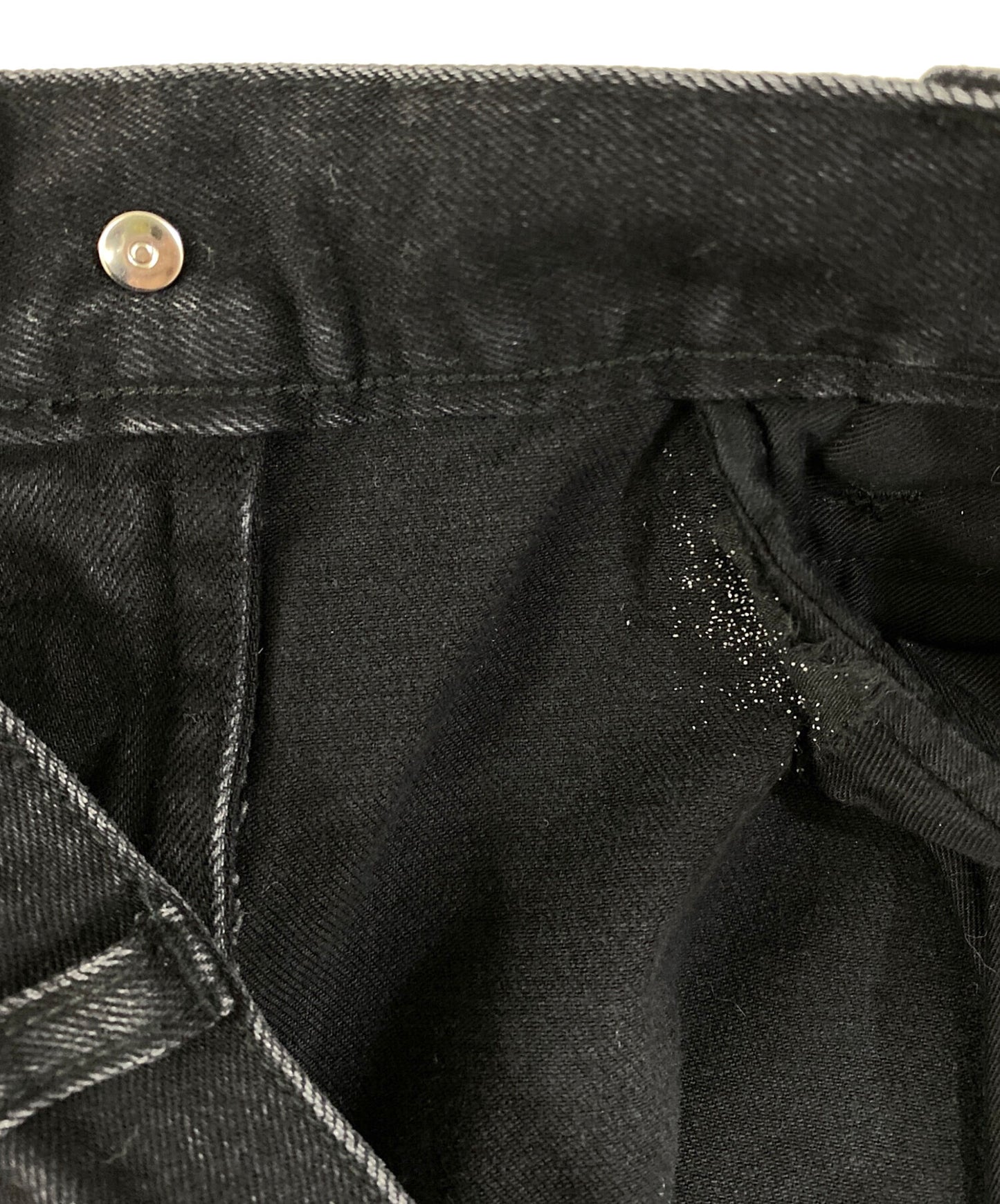 [Pre-owned] UNDERCOVERISM Stretch denim pants with zipper waist design UI1C4503-1