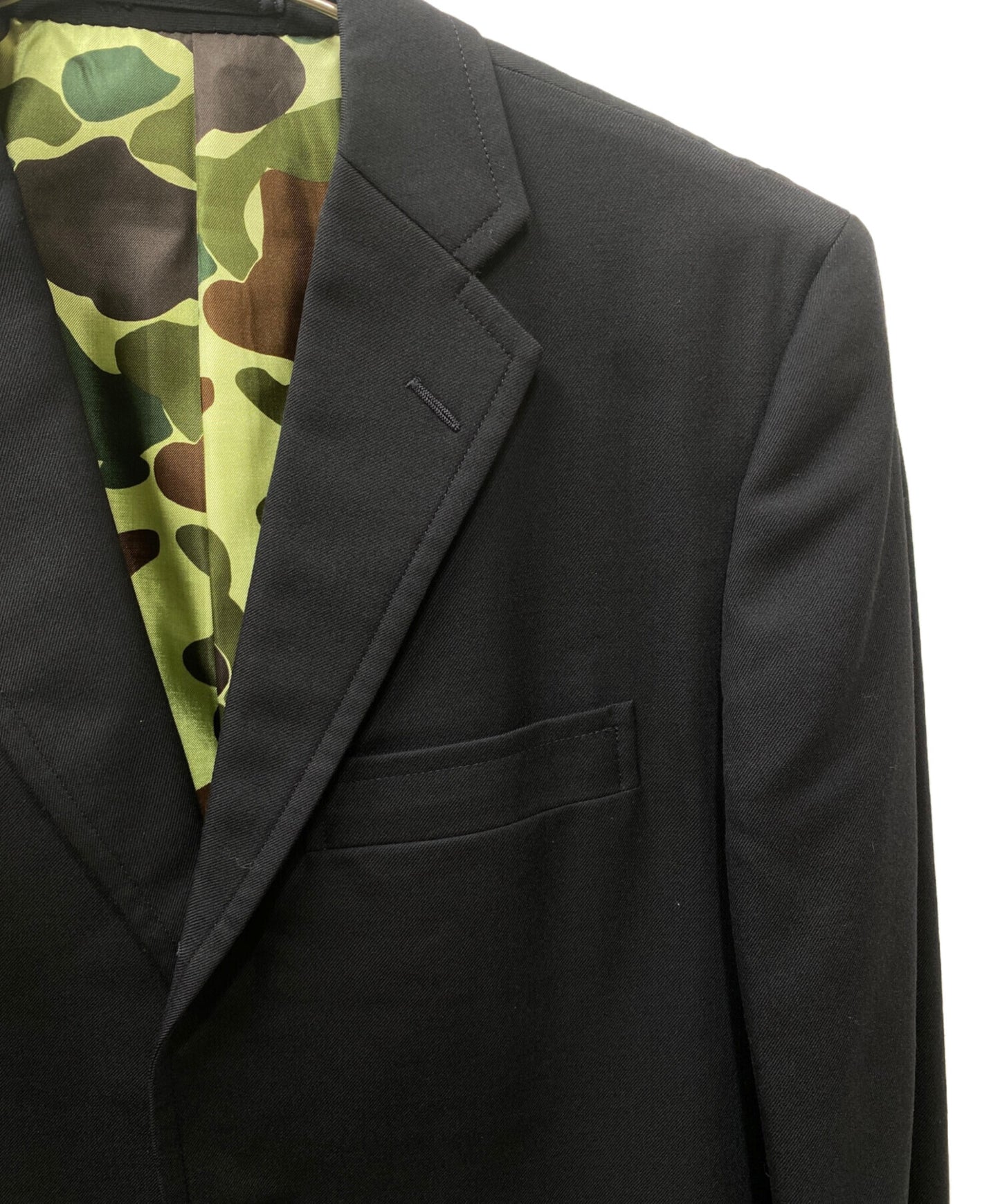 [Pre-owned] COMME des GARCONS HOMME Inner camo pattern tailored jacket HN-J033