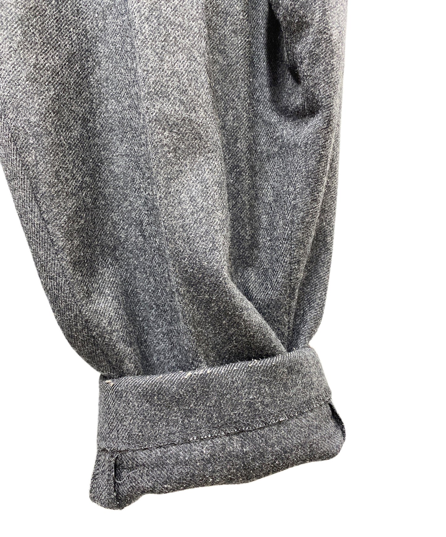 [Pre-owned] COMME des GARCONS HOMME PLUS 17AW Toraichi Wool Balloon Wide Slacks PT-P016