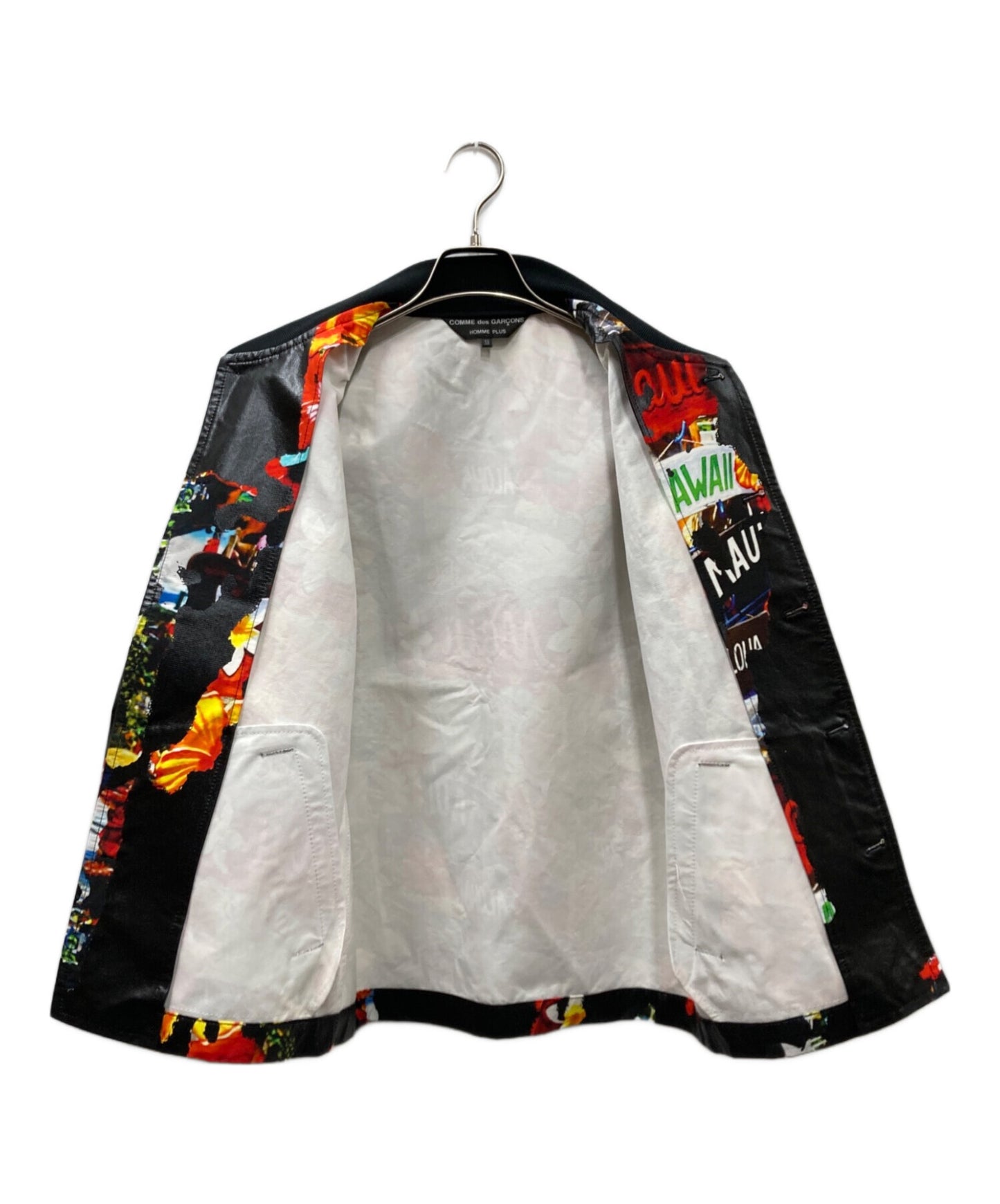 [Pre-owned] COMME des GARCONS HOMME PLUS RUBBER PRINT COACH JACKET Rubber Print Coach Jacket PE-J079