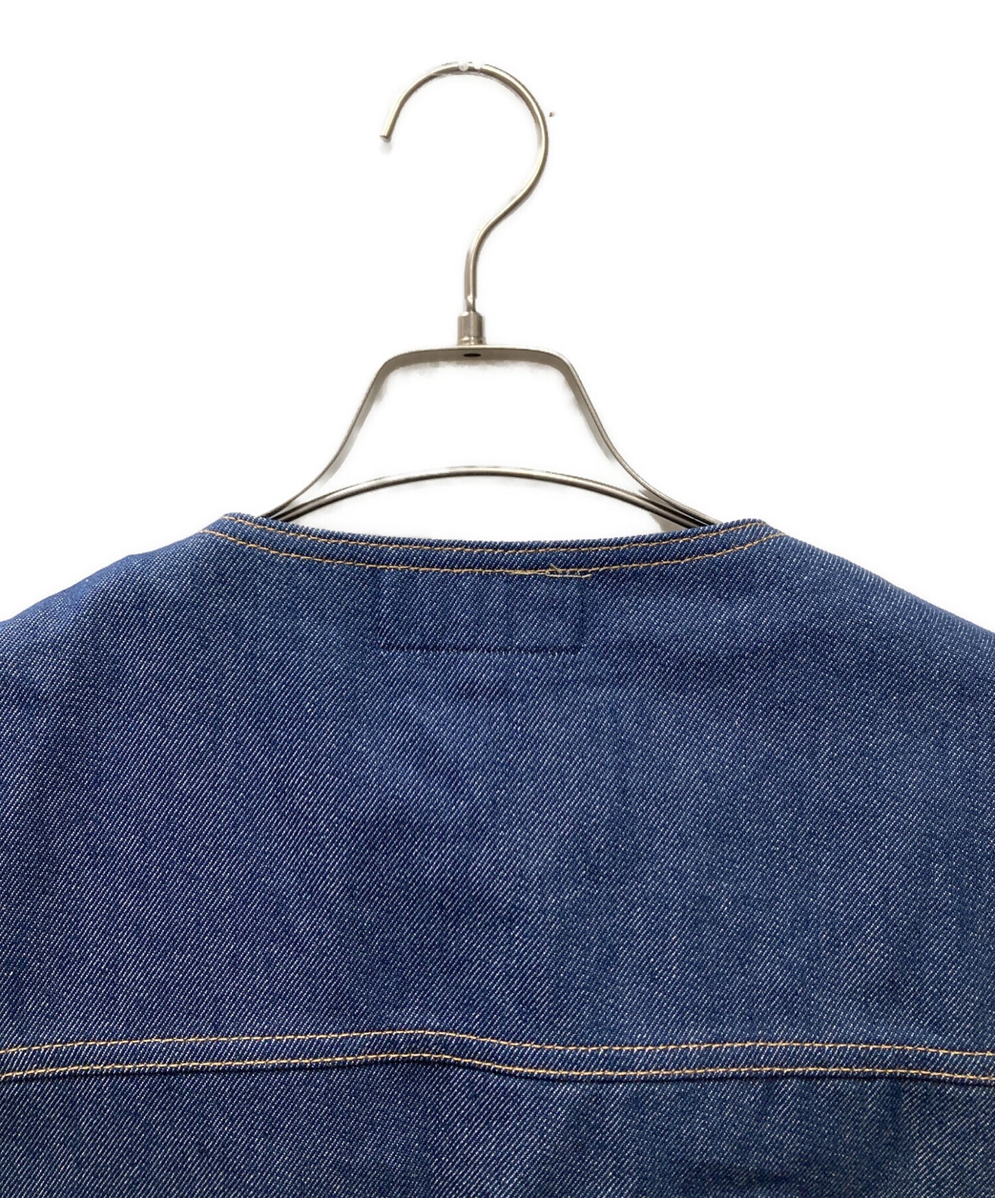 [Pre-owned] stussy Denim Work Vest Denim Vest 115591