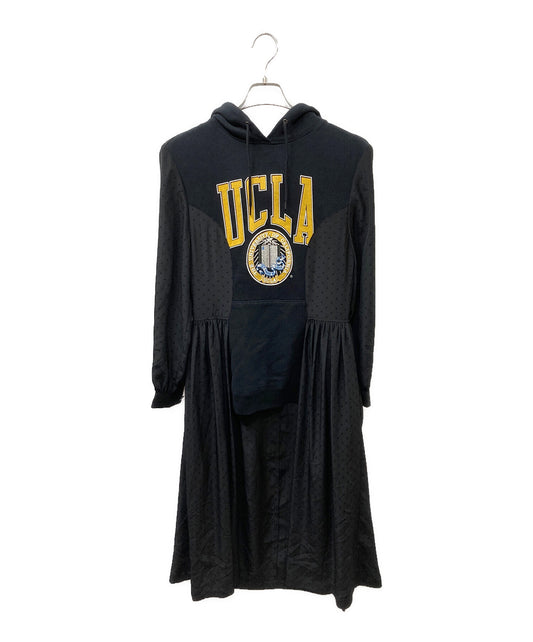 [Pre-owned] JUNYA WATANABE COMME des GARCONS RECONSTRUCTED HOODIE Reconstructed Docking Hoodie Dress JD-O050