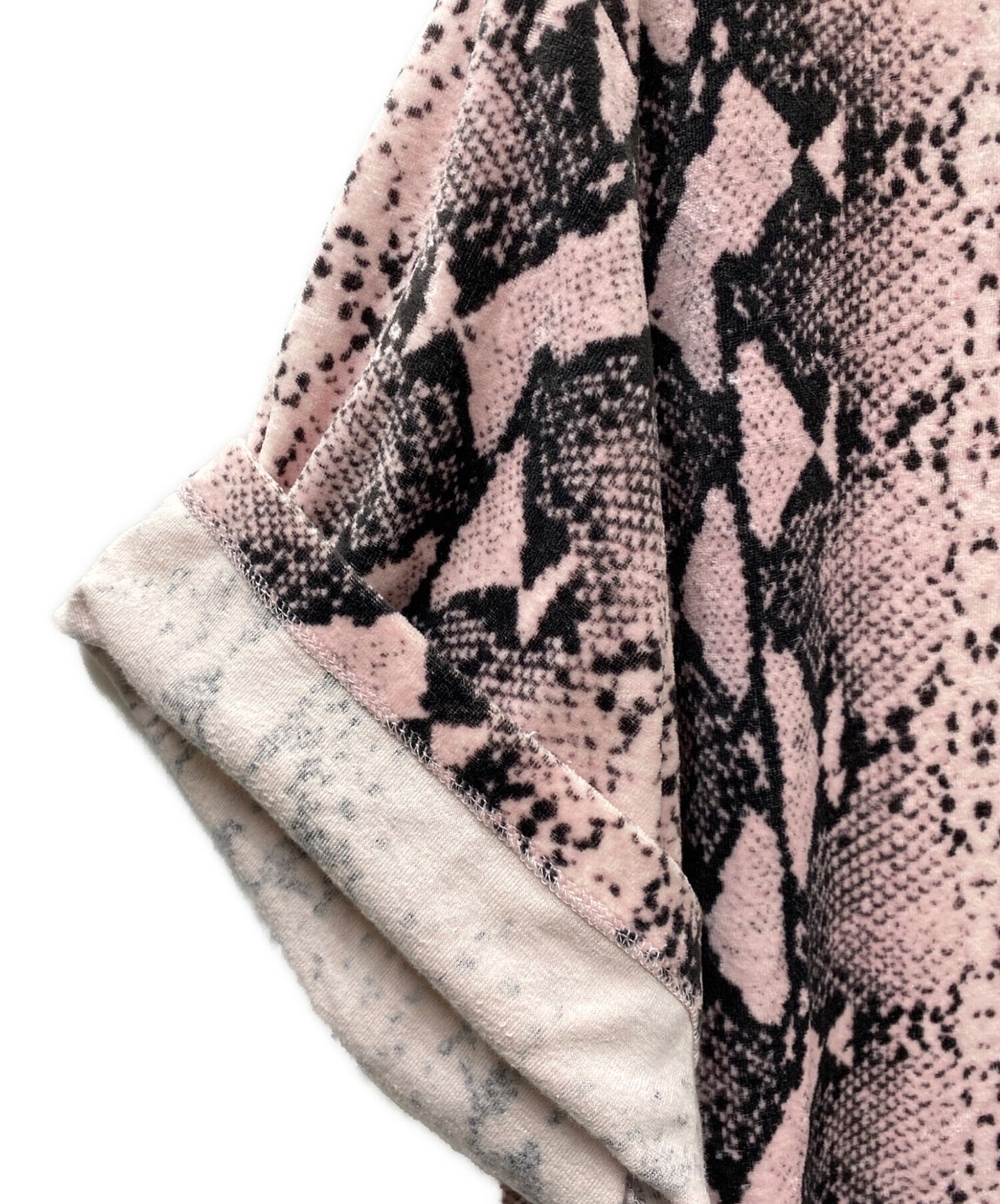 [Pre-owned] WACKO MARIA 22SS PYTHON VELOUR POLO SHIRT Python print polo shirt