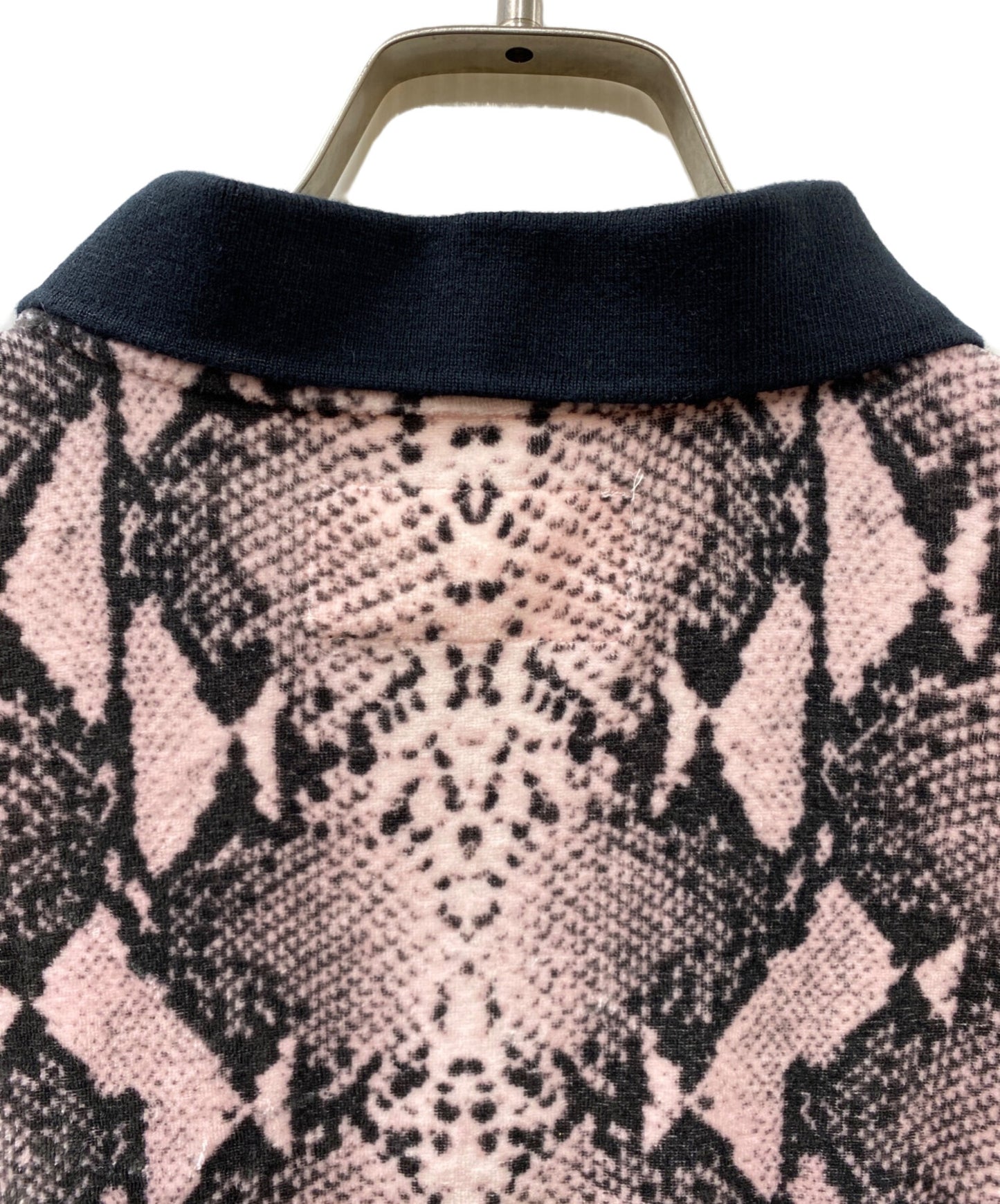 [Pre-owned] WACKO MARIA 22SS PYTHON VELOUR POLO SHIRT Python print polo shirt