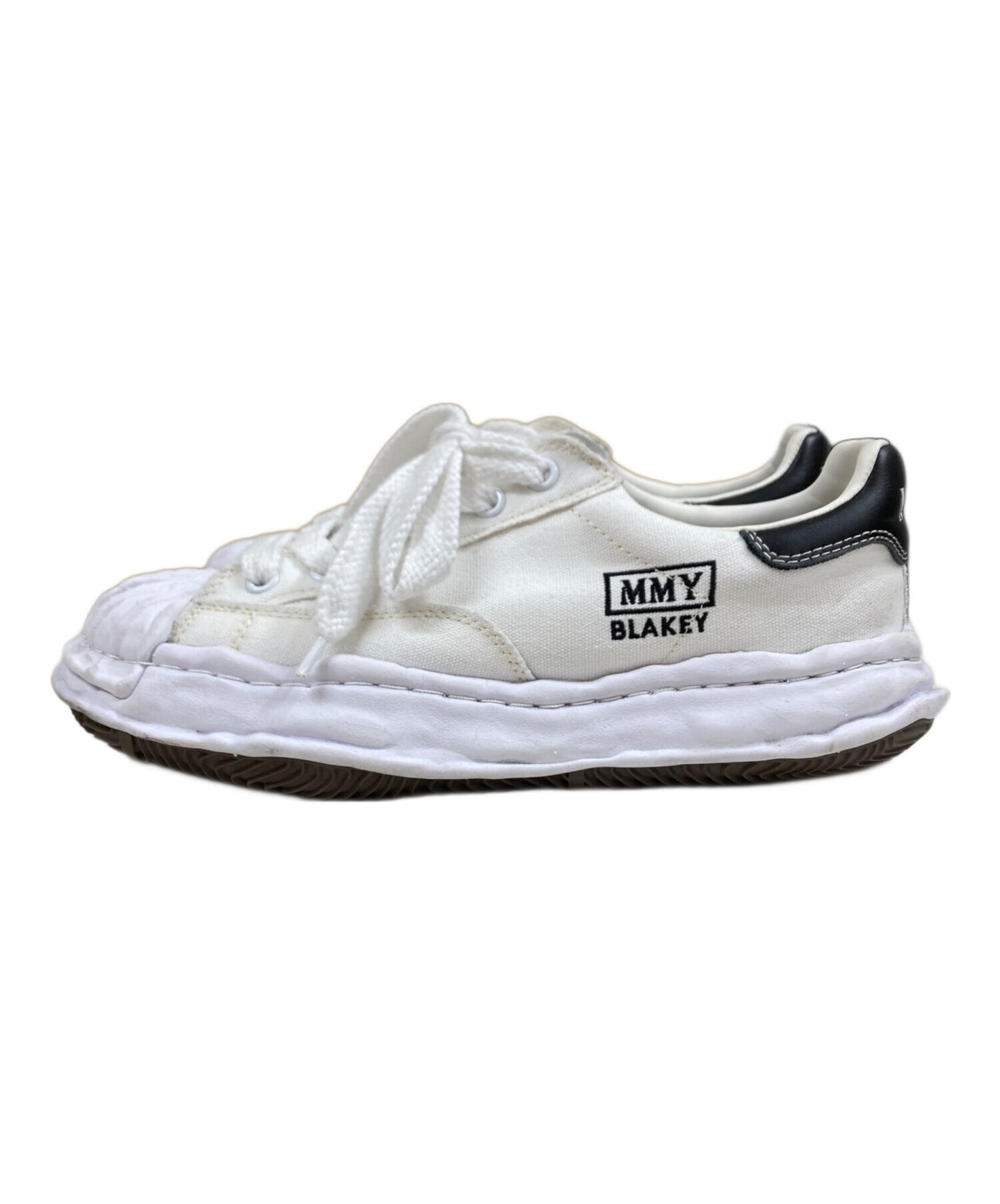 [Pre-owned] Maison MIHARA YASUHIRO BLAKEY OG Sole Canvas Low-top Sneaker Low-cut Sneaker A08FW735