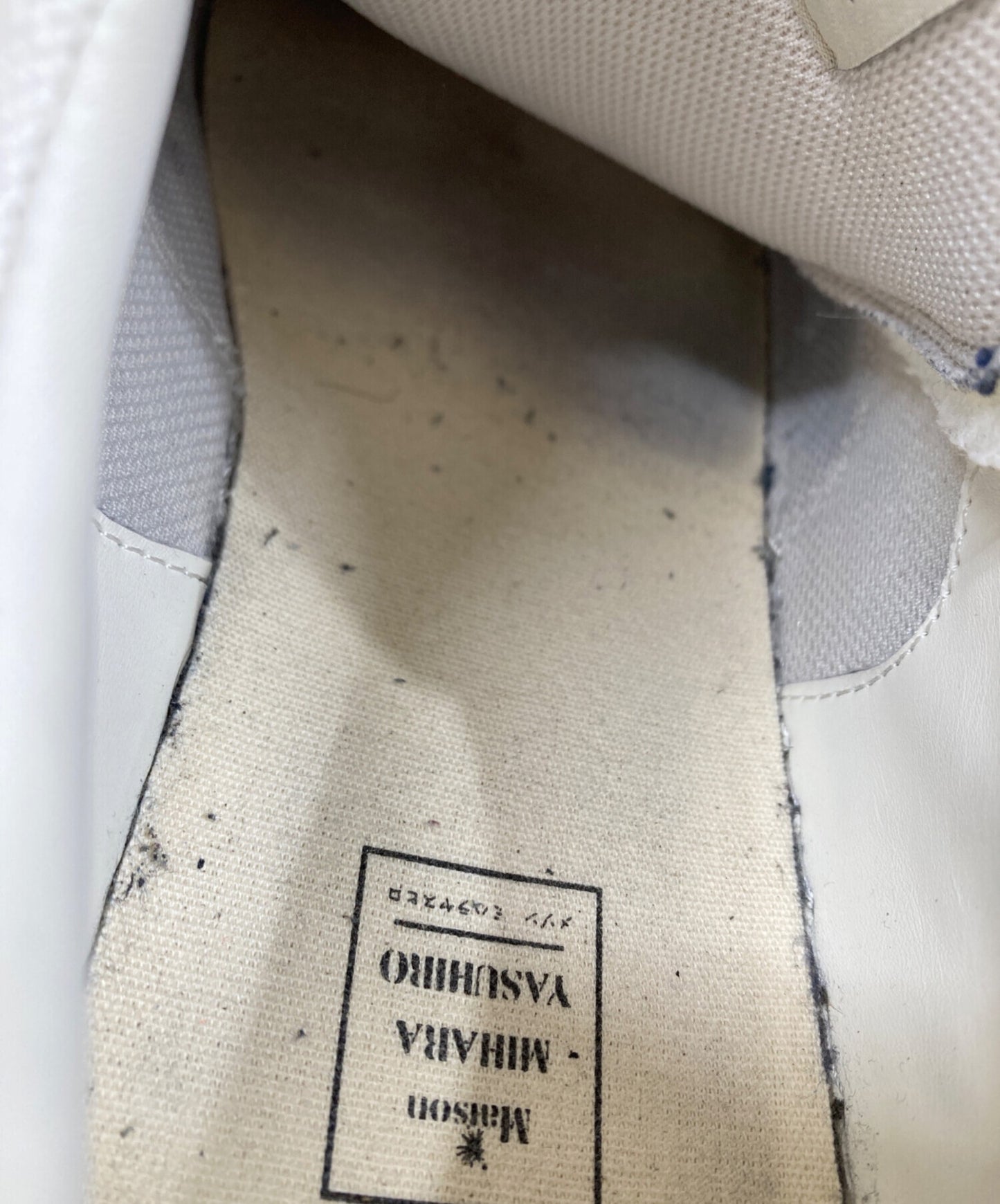 [Pre-owned] Maison MIHARA YASUHIRO BLAKEY OG Sole Canvas Low-top Sneaker Low-cut Sneaker A08FW735