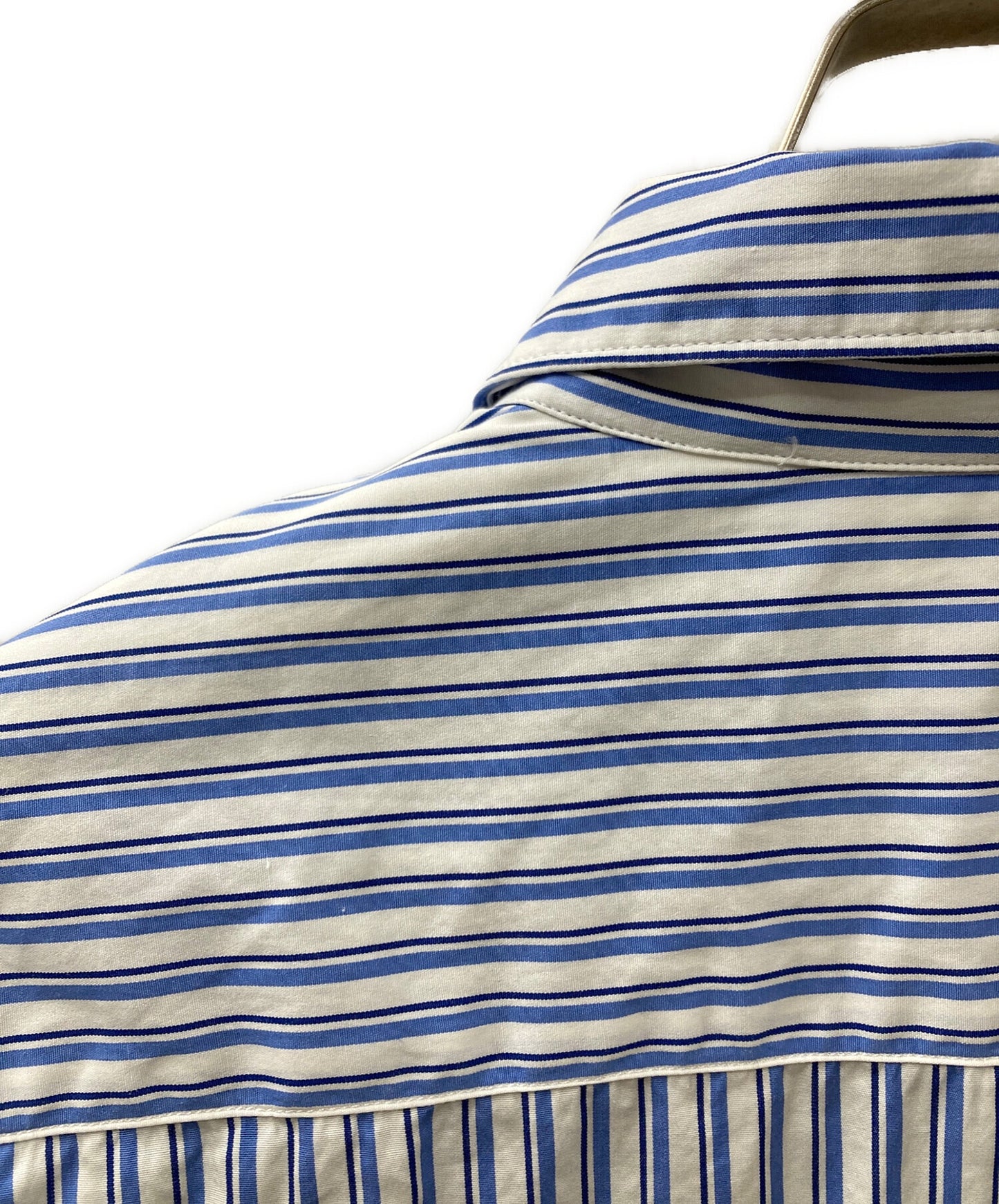 [Pre-owned] COMME des GARCONS SHIRT striped patchwork shirt FK-B005