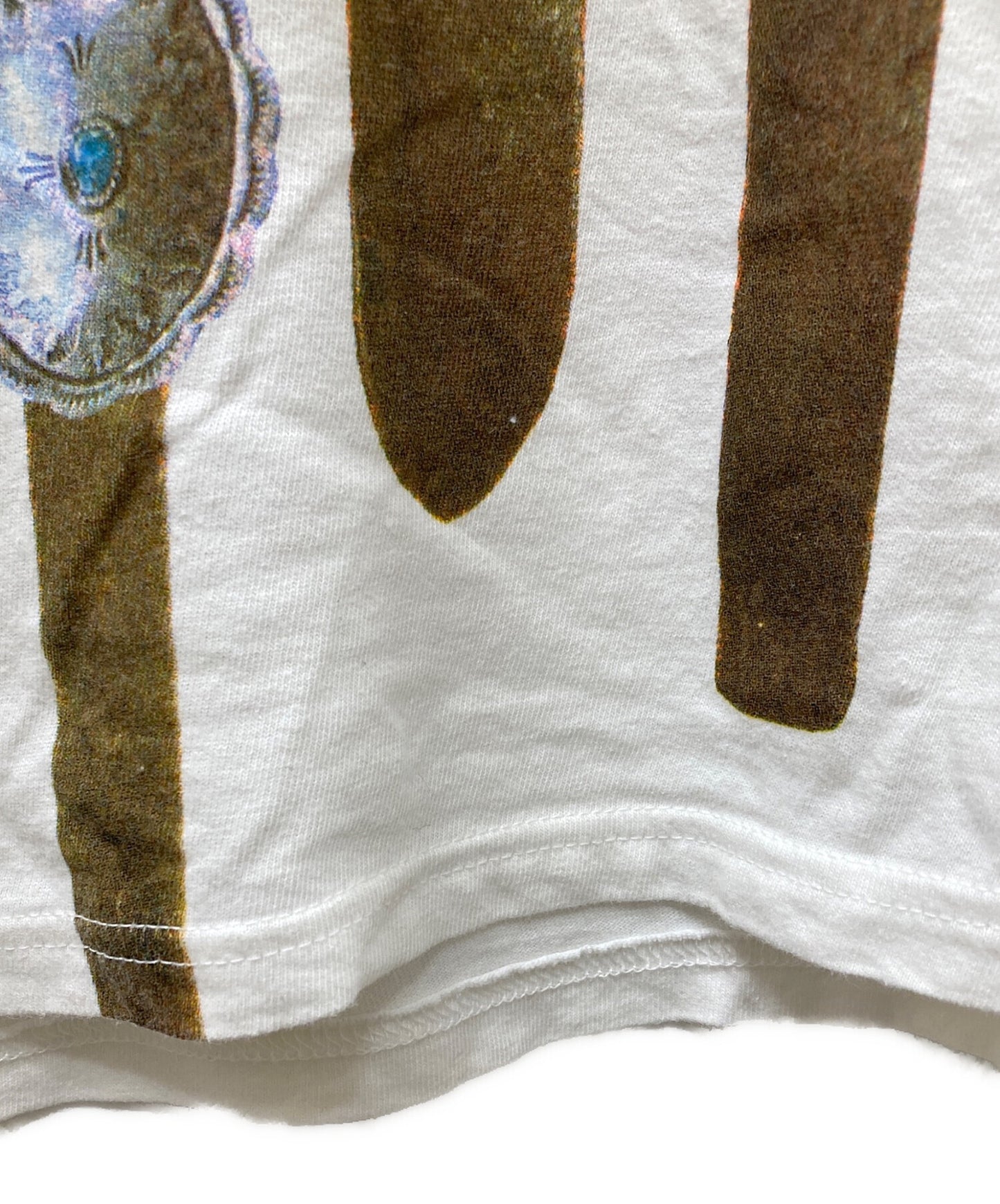 [Pre-owned] KAPITAL Curtain Concho Print T-Shirt EK-1609SC