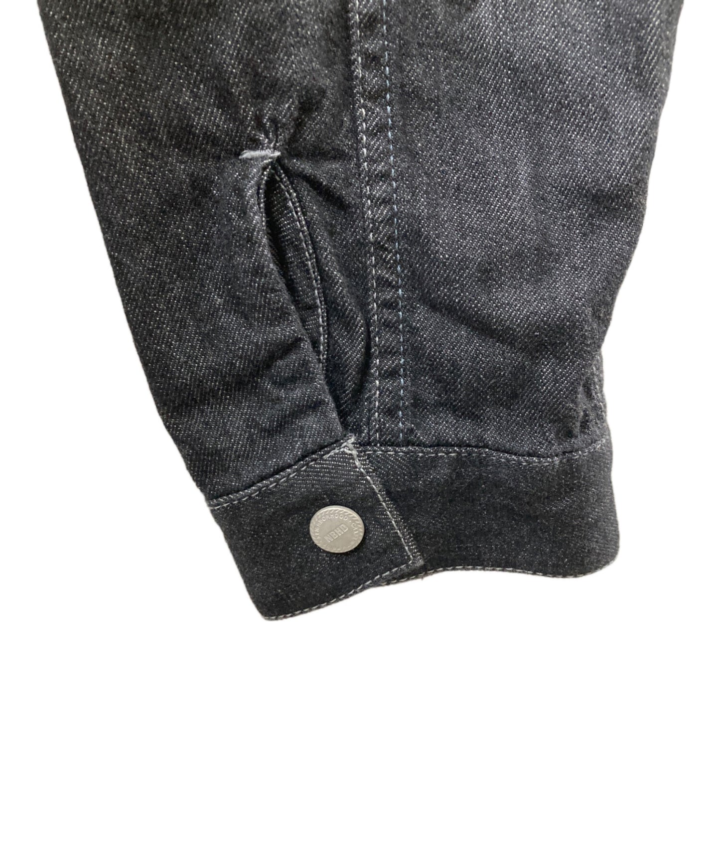 [Pre-owned] NEIGHBORHOOD WASHED LW DENIM ZIP JACKET 251SPNH-JKM01