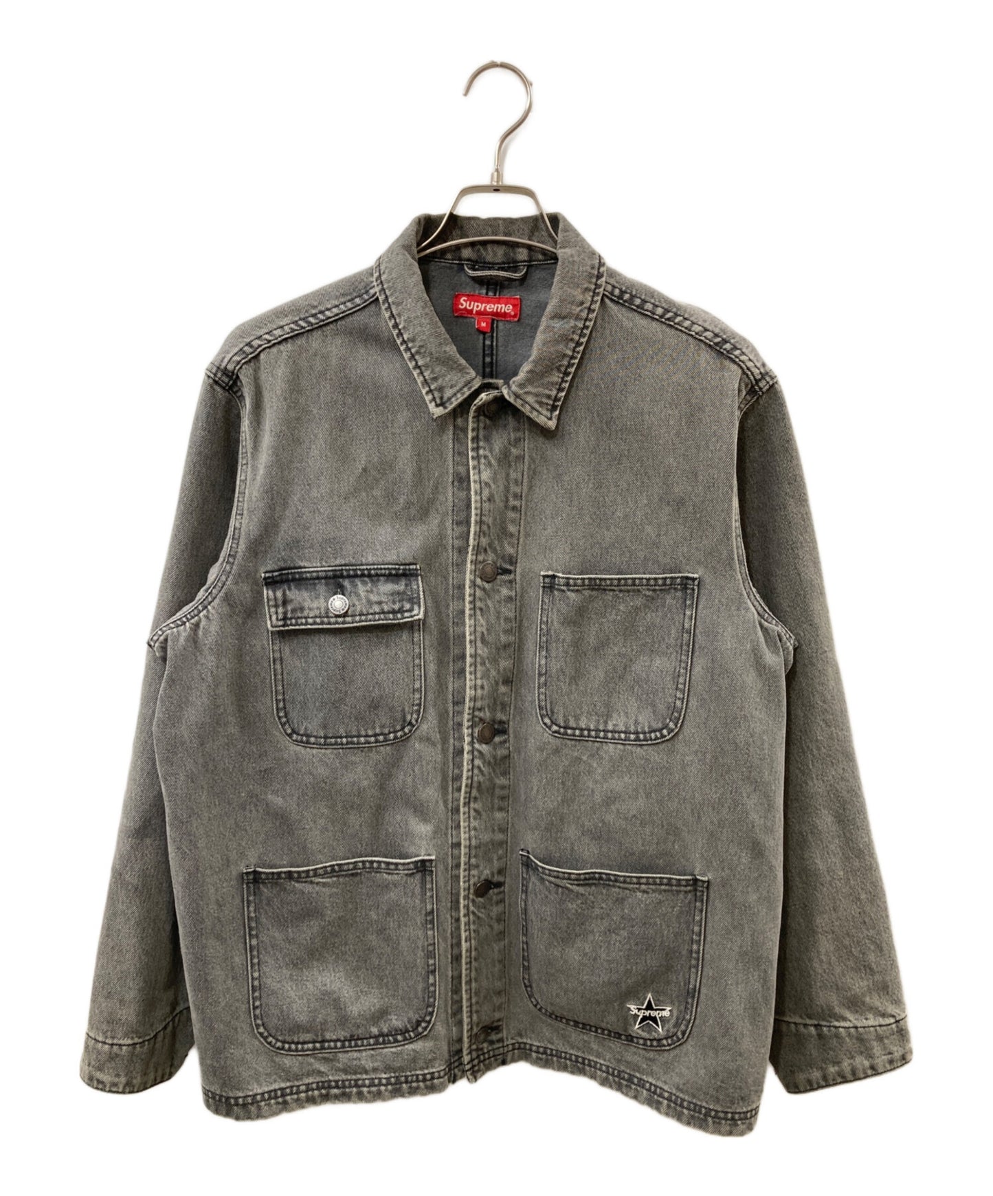 [Pre-owned] SUPREME 22SS Denim Chore Coat Denim Jacket