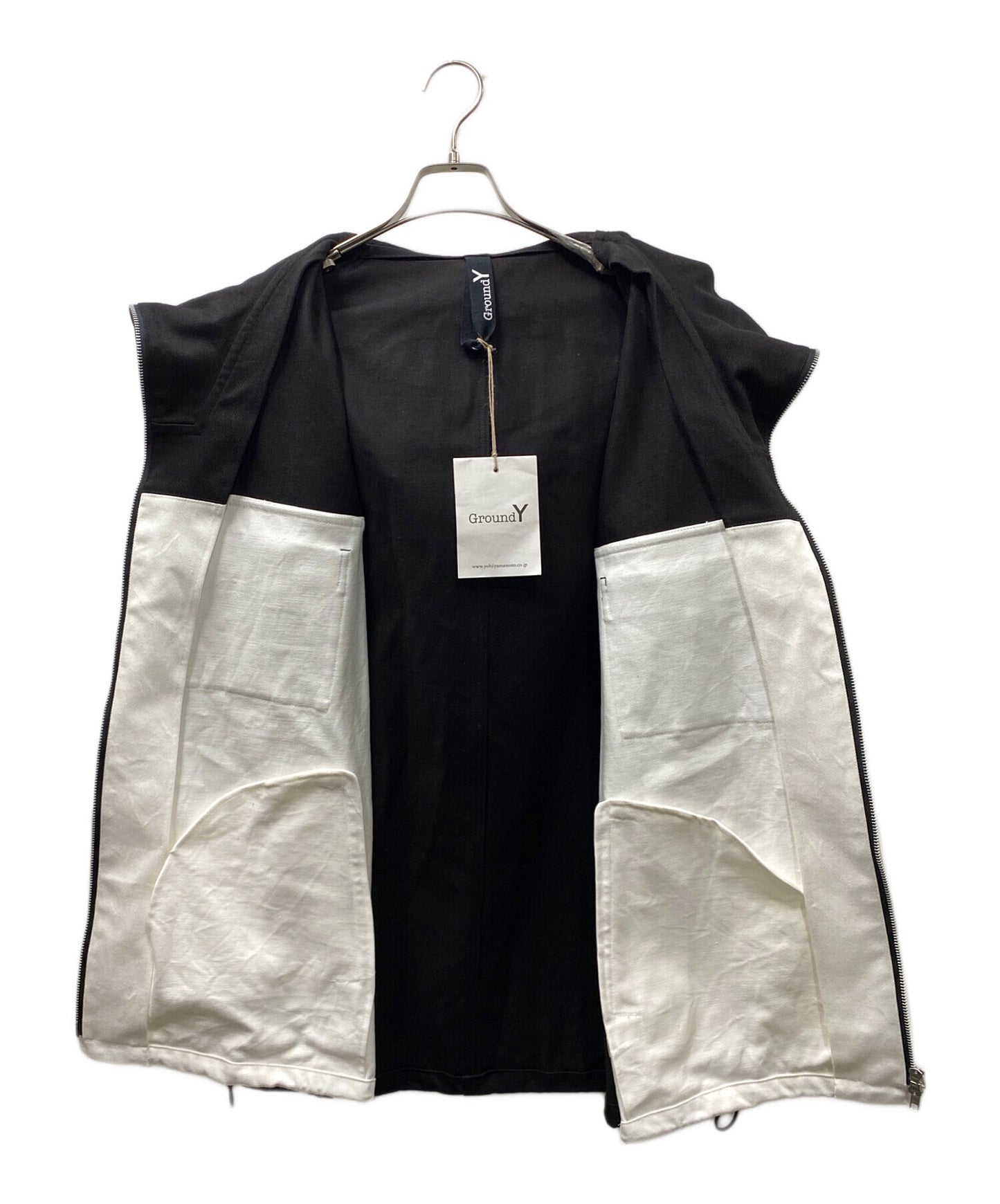 [Pre-owned] GROUND Y Denim Anchor Jacket GE-J03-802