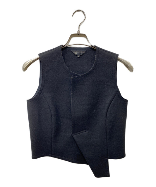 [Pre-owned] COMME des GARCONS NOIR Pullover side zip design wool vest AB-15002M