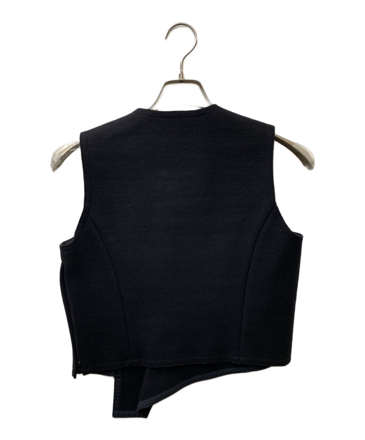 [Pre-owned] COMME des GARCONS NOIR Pullover side zip design wool vest AB-15002M