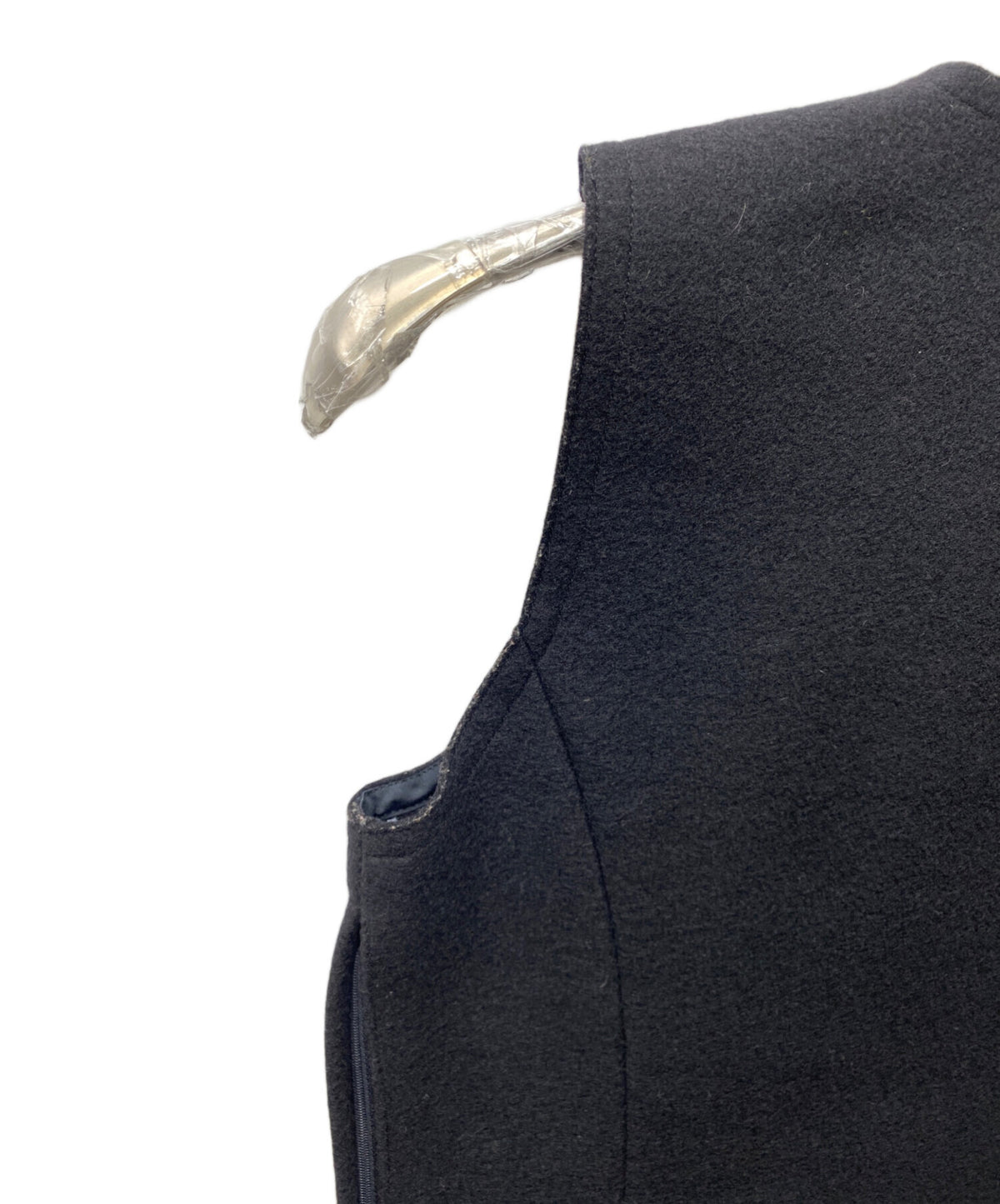 [Pre-owned] COMME des GARCONS NOIR Pullover side zip design wool vest AB-15002M