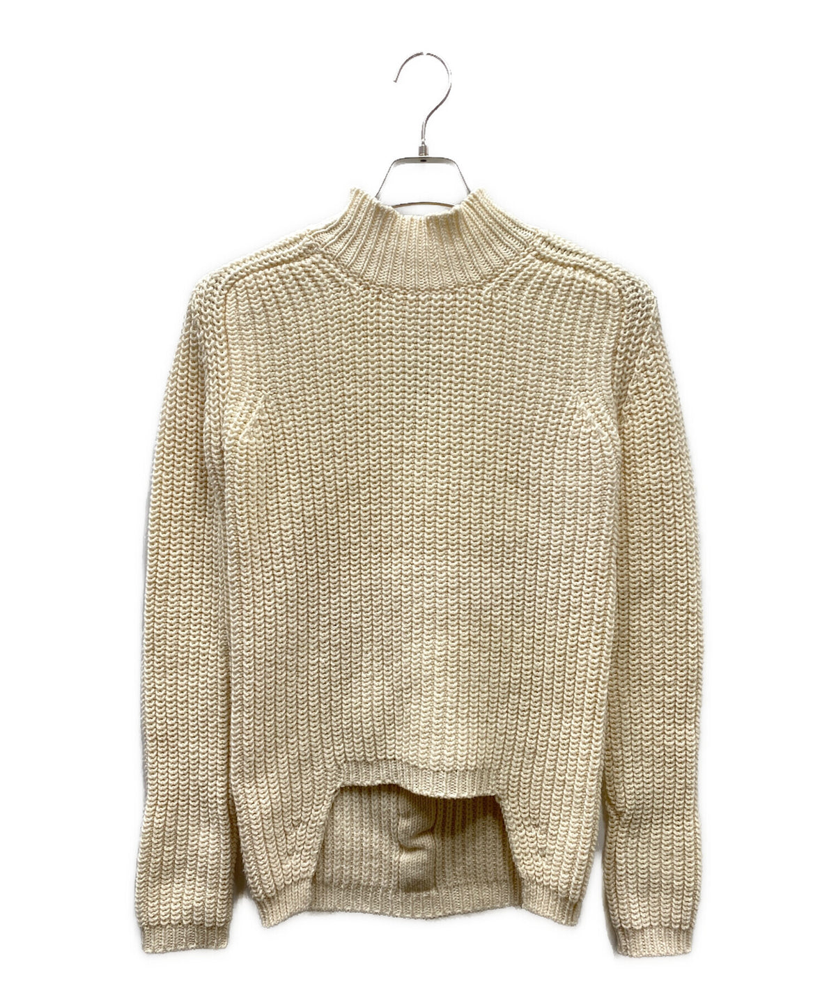 [Pre-owned] RICK OWENS 15AW SPHINX Low-Gauge High-Neck Knit RP15F1632-HG