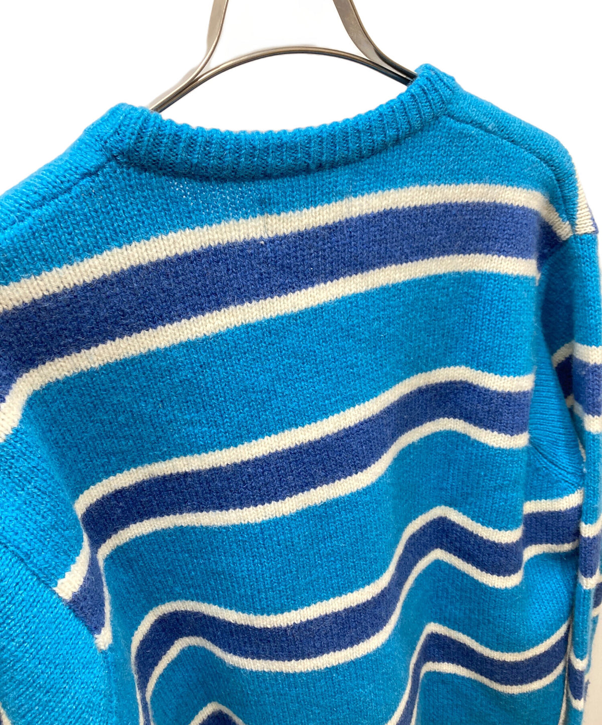 [Pre-owned] stussy STRIPED WOOL SWEATER 117283