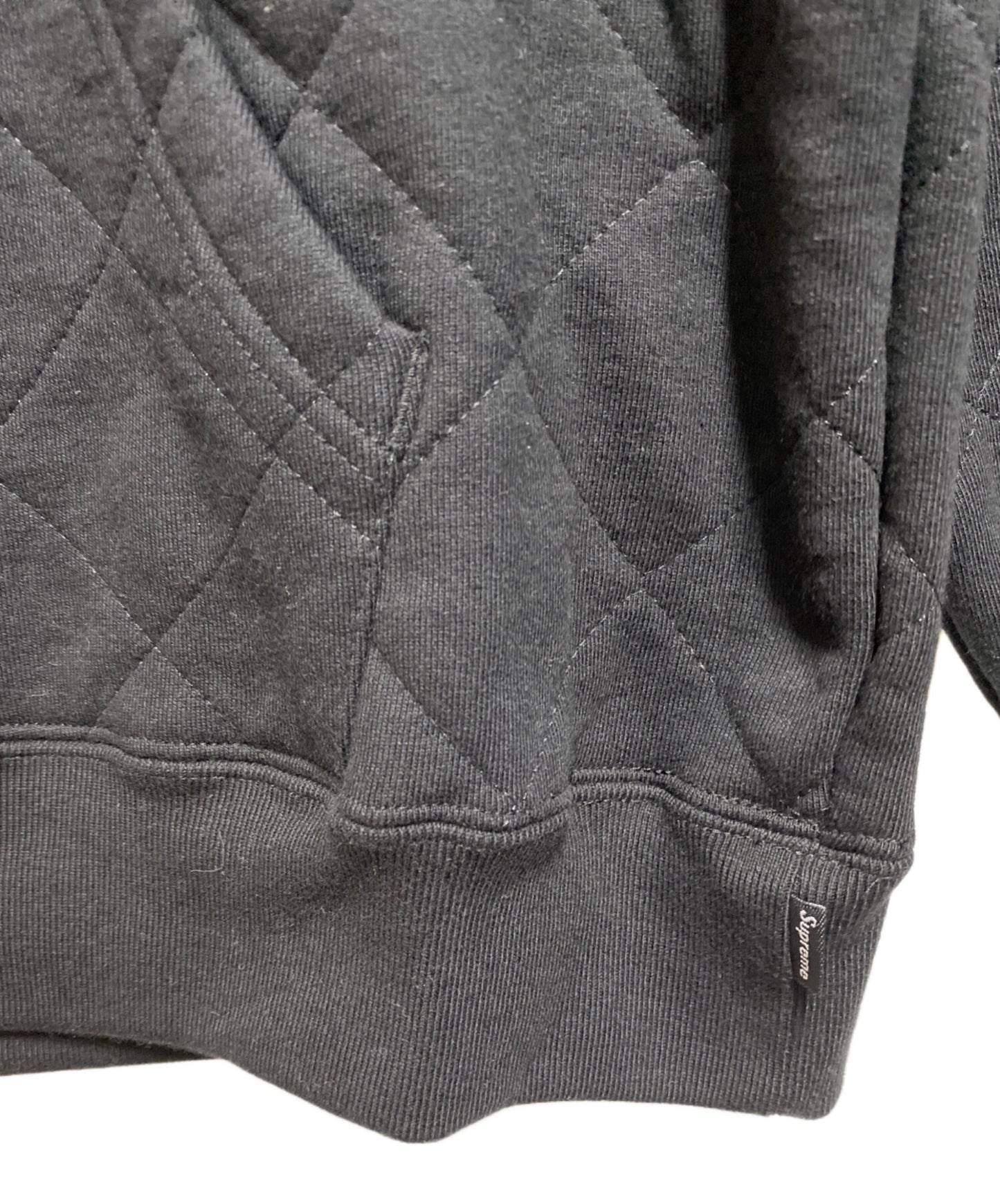 [Pre-owned] SUPREME Quilted Hooded Sweatshirt