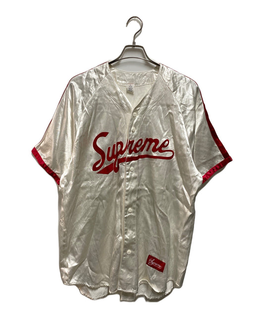 [Pre-owned] SUPREME Satin Baseball Jersey