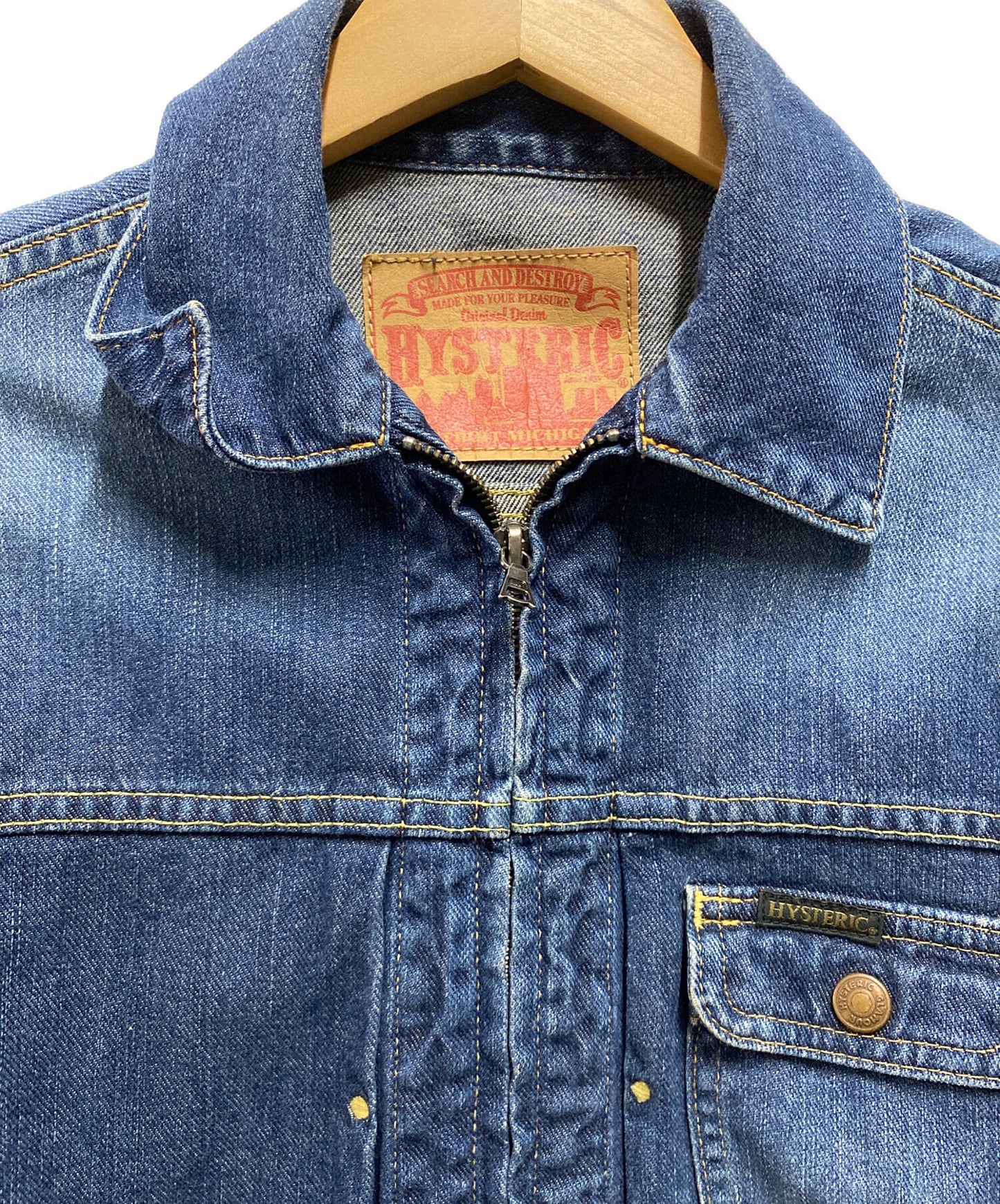 [Pre-owned] Hysteric Glamour denim jacket