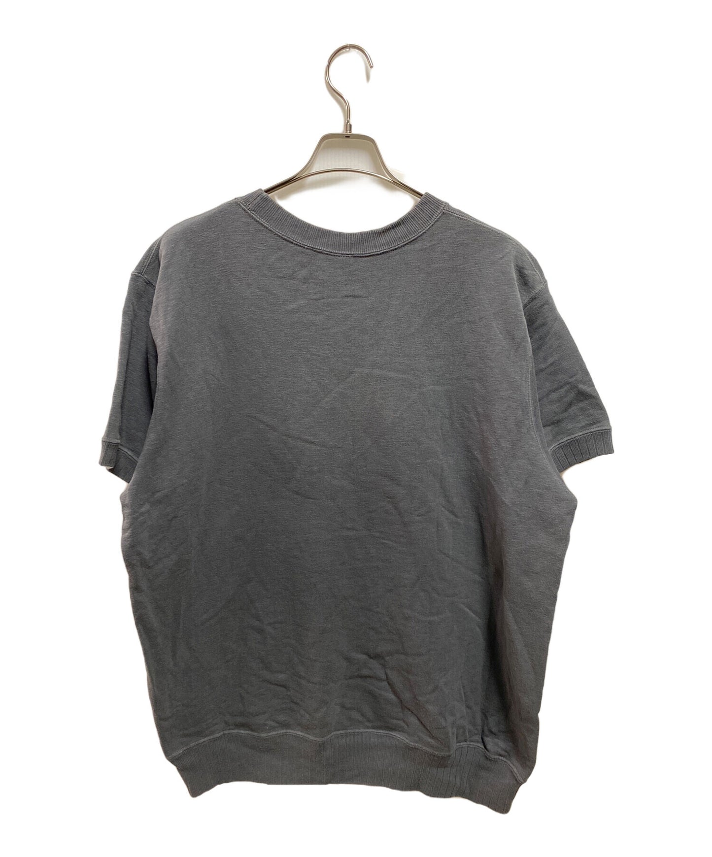 [Pre-owned] stussy Shadow Man Print Short Sleeve Sweatshirt