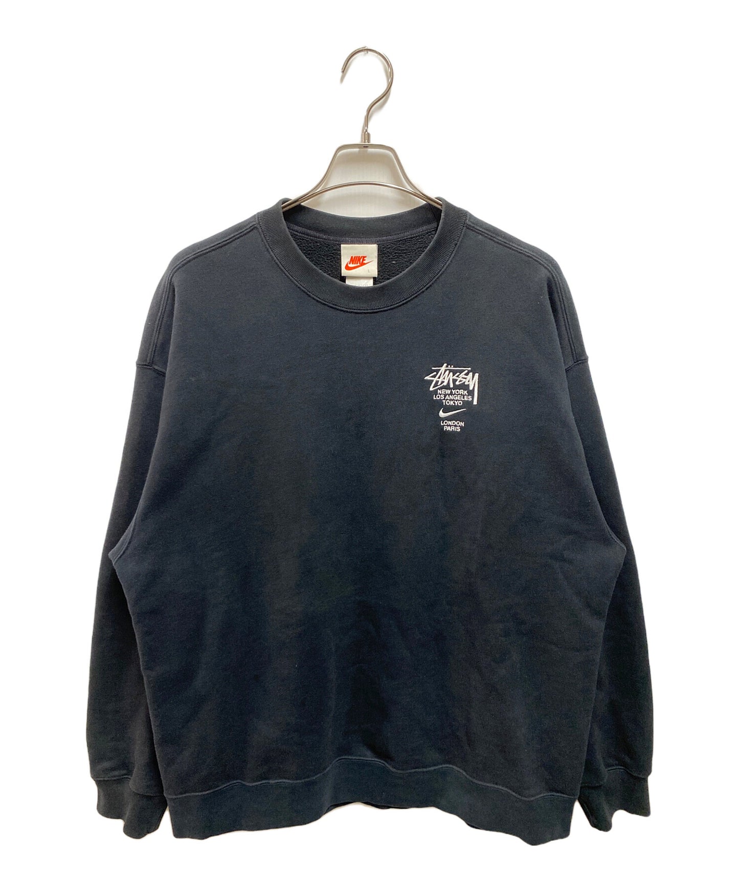 [Pre-owned] stussy Fleece Crew Sweatshirt