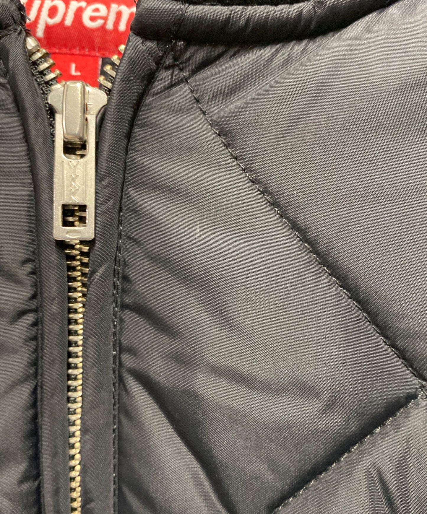 [Pre-owned] SUPREME Quit Your Job Quilted Work Jacket