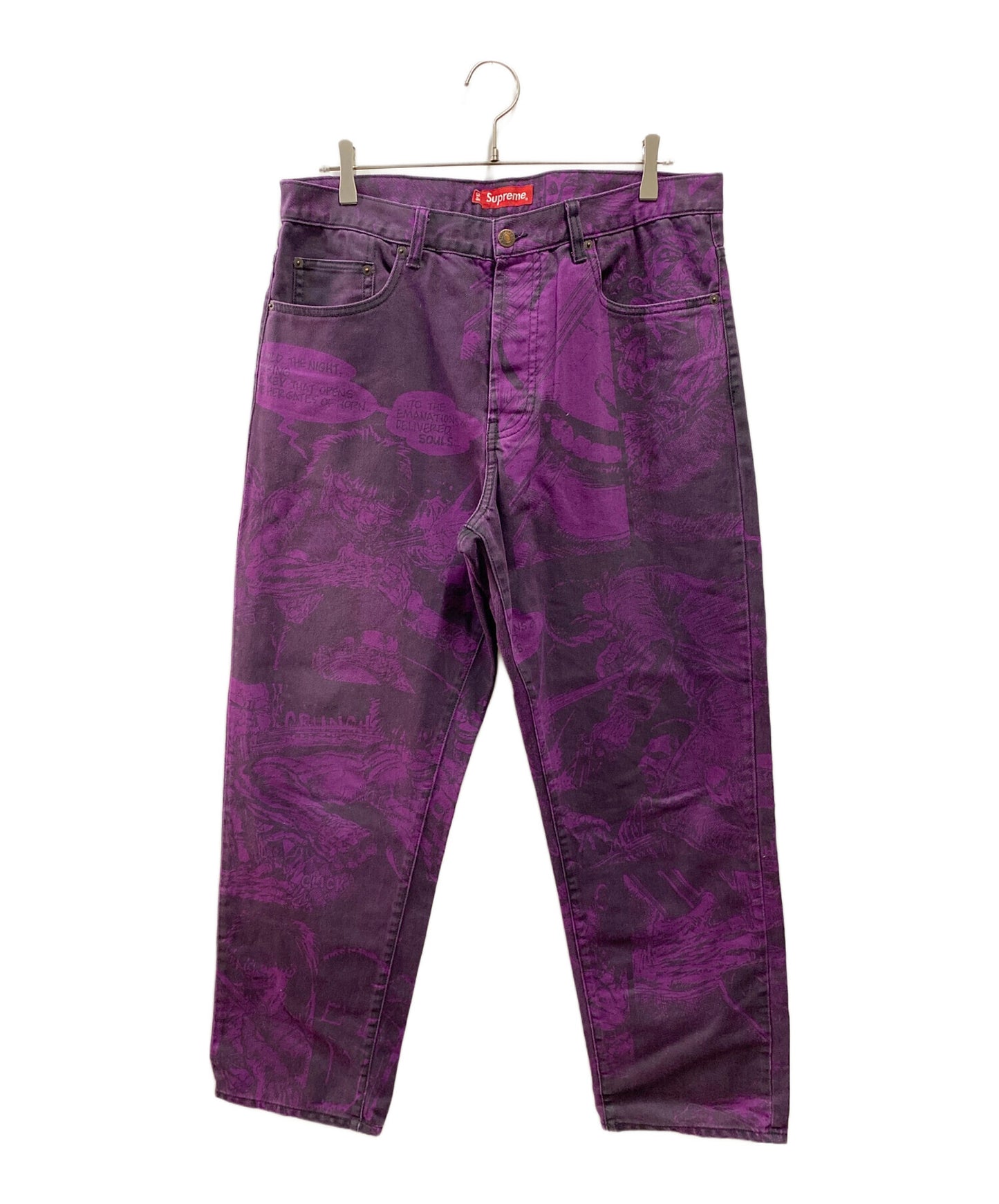 [Pre-owned] SUPREME The Crow Regular Jean