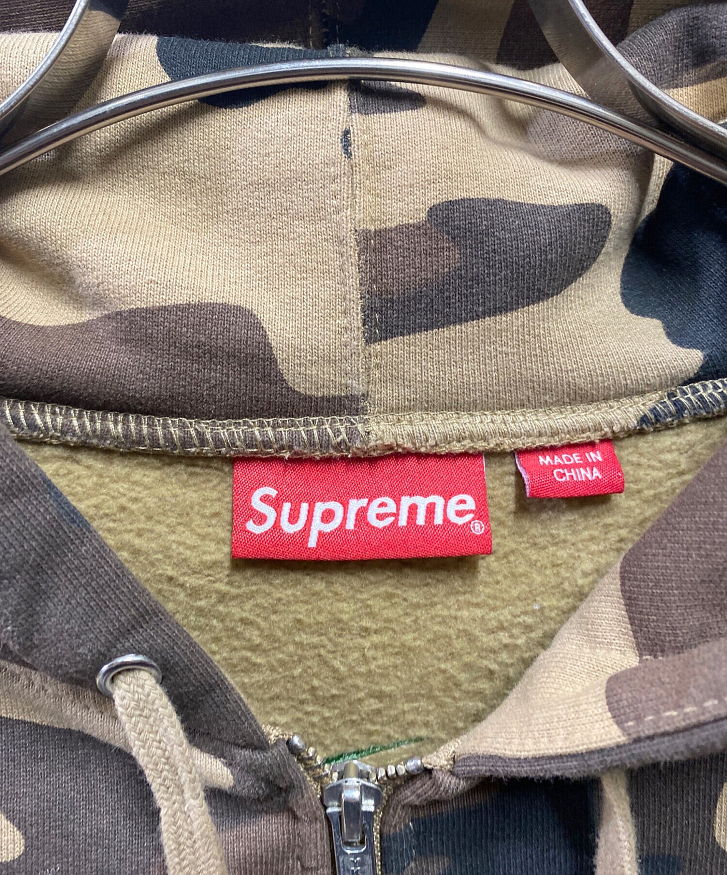 [Pre-owned] SUPREME Lakshmi Zip Up Hooded Sweatshirt