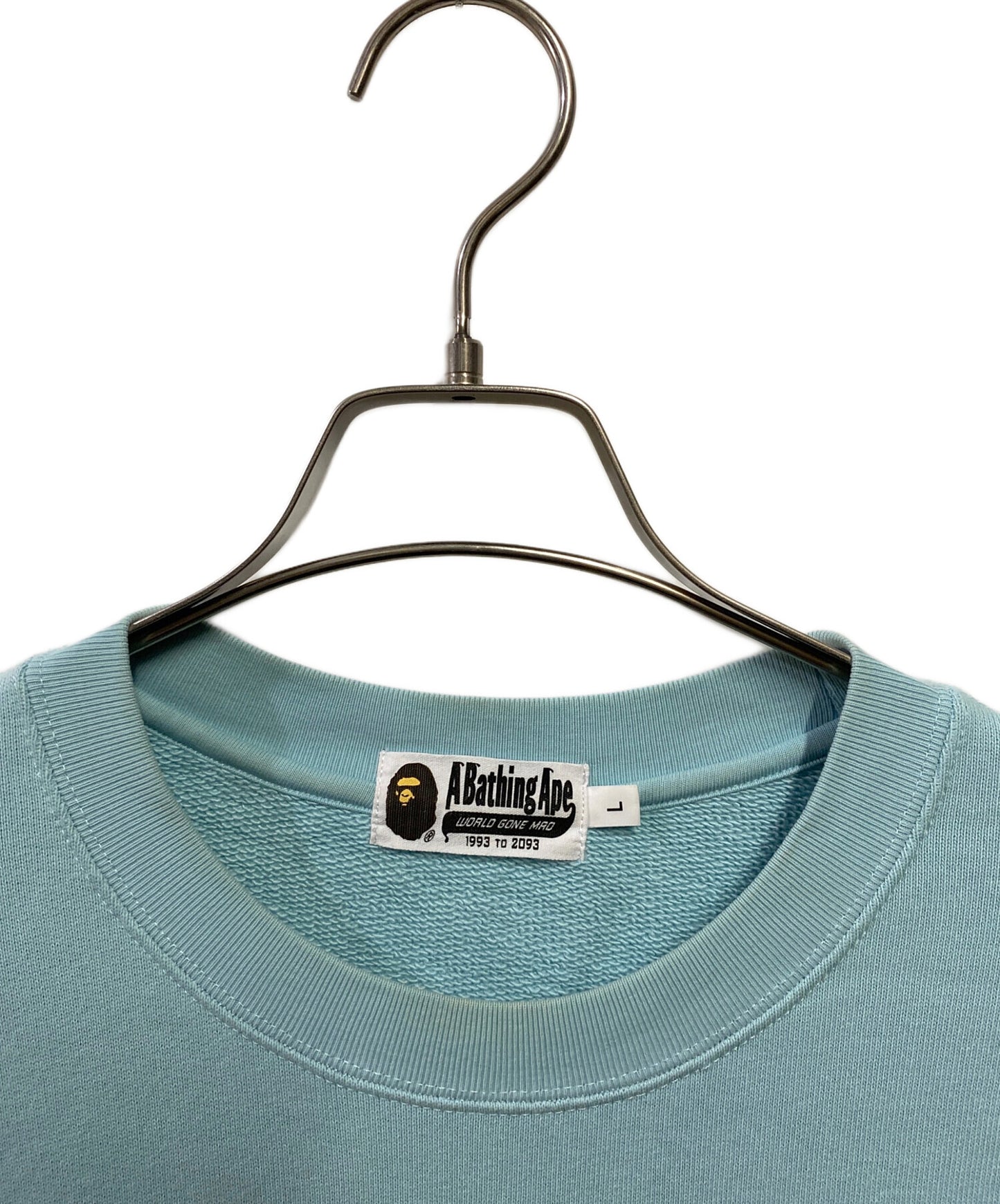 [Pre-owned] A BATHING APE College logo style sweatshirt 001SWK301311M