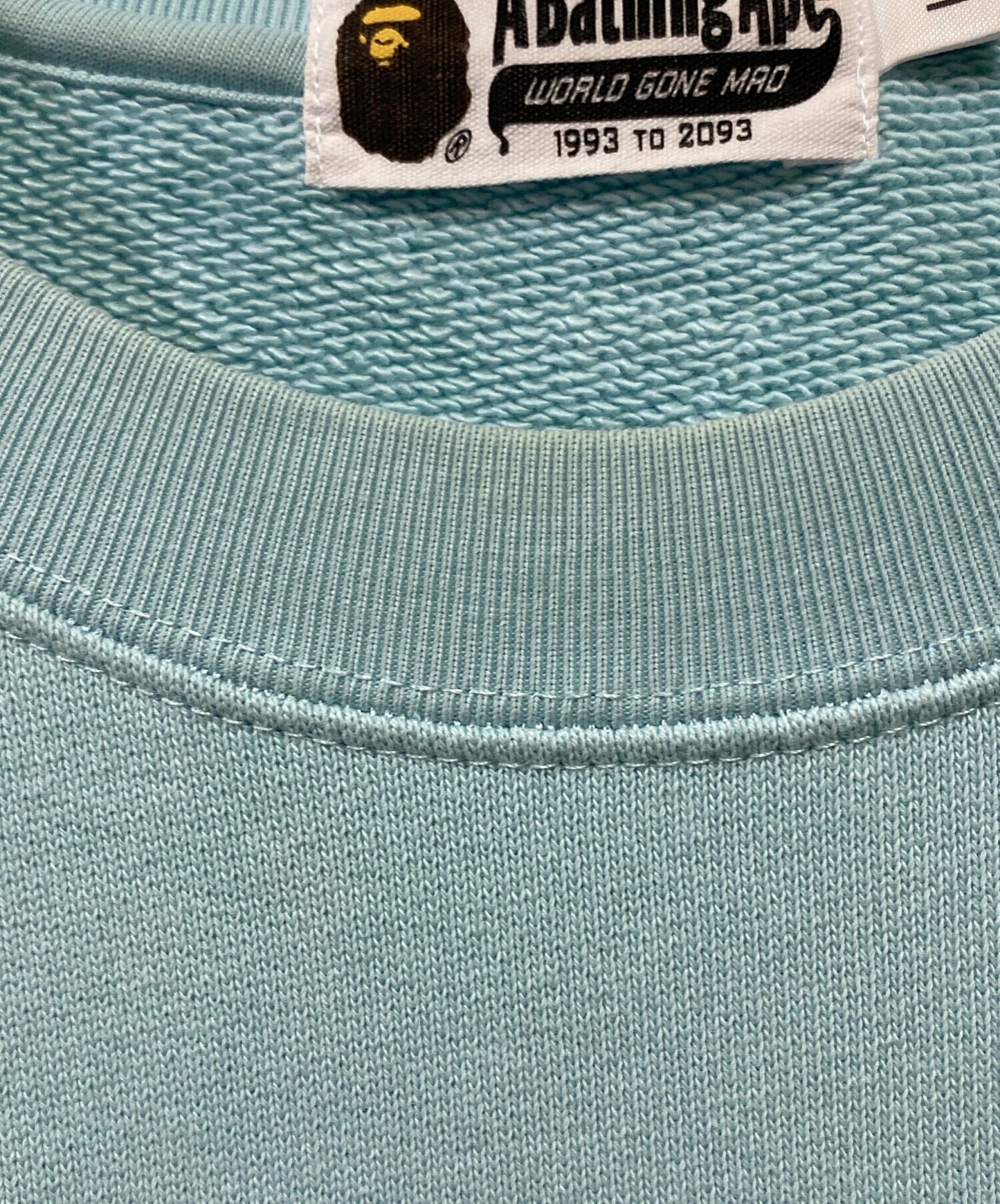 [Pre-owned] A BATHING APE College logo style sweatshirt 001SWK301311M