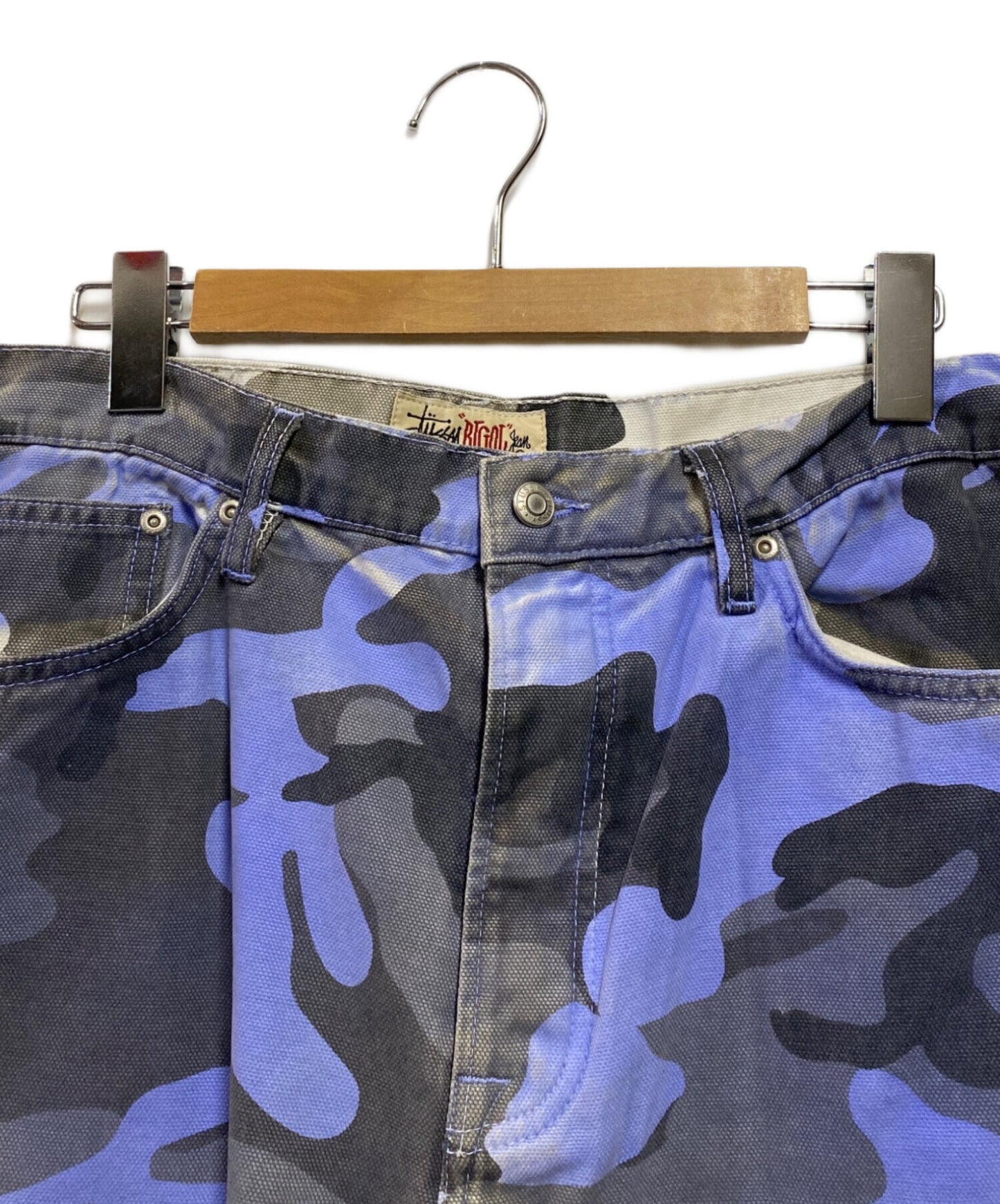 [Pre-owned] stussy Spray Dye Canvas Big OL