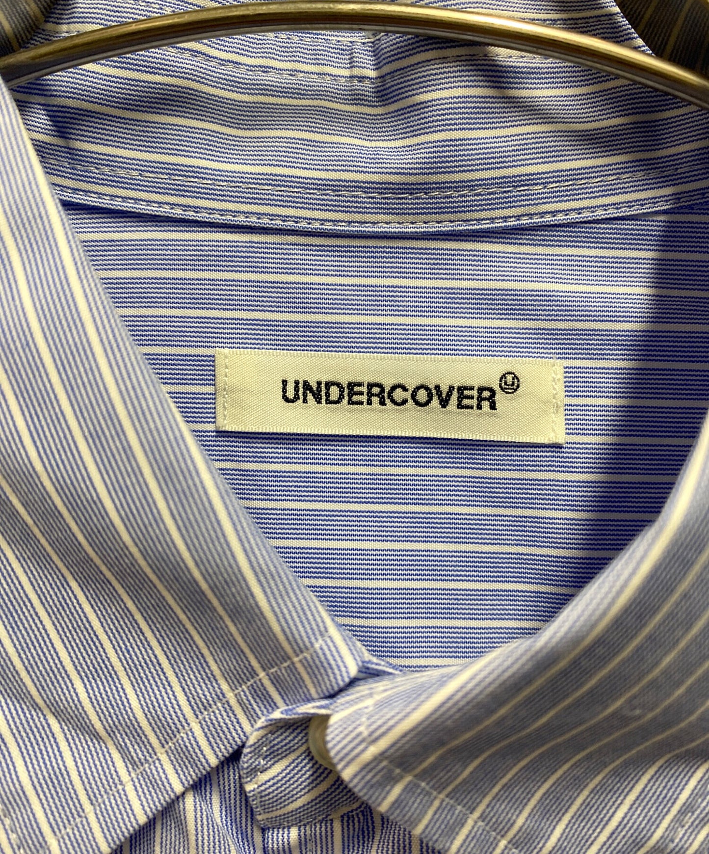 [Pre-owned] UNDERCOVER striped shirt UP1D4411-1
