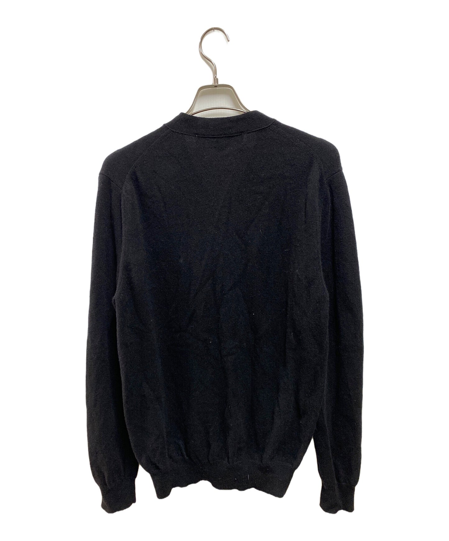 [Pre-owned] PLAY COMME des GARCONS Heart Logo V-Neck Cardigan AX-N024