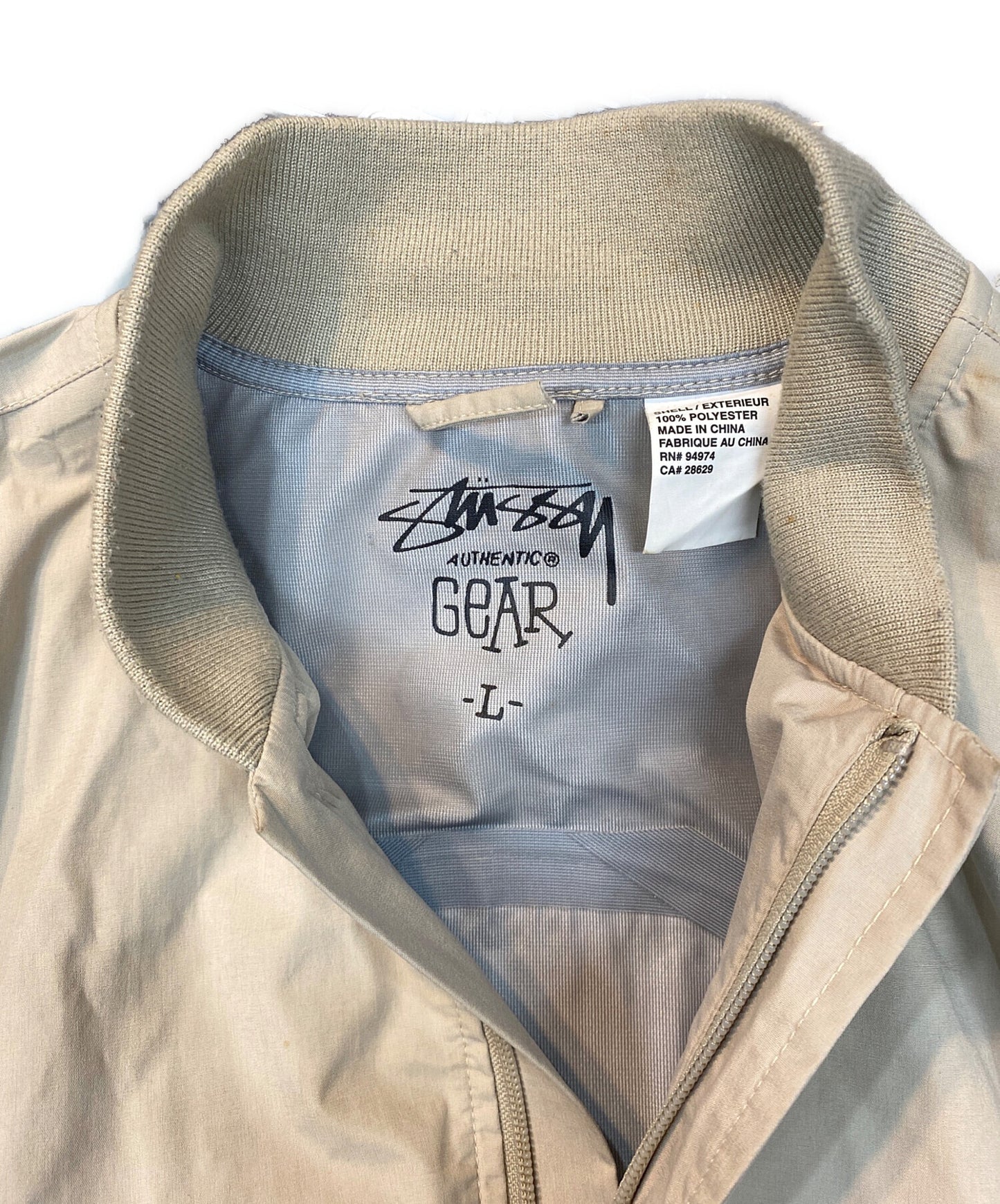 [Pre-owned] stussy Rasta Wappen Blouson