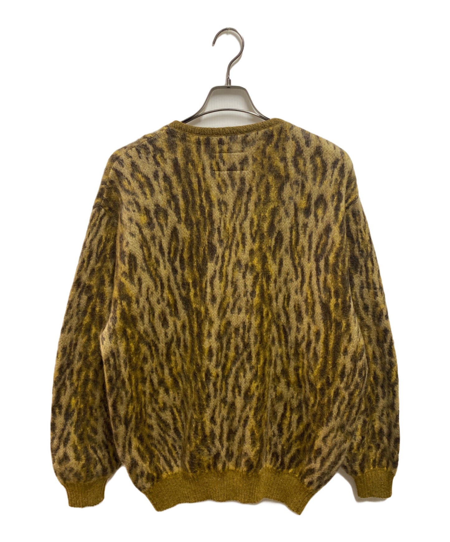 [Pre-owned] WACKO MARIA LEOPARD MOHAIR CARDIGAN