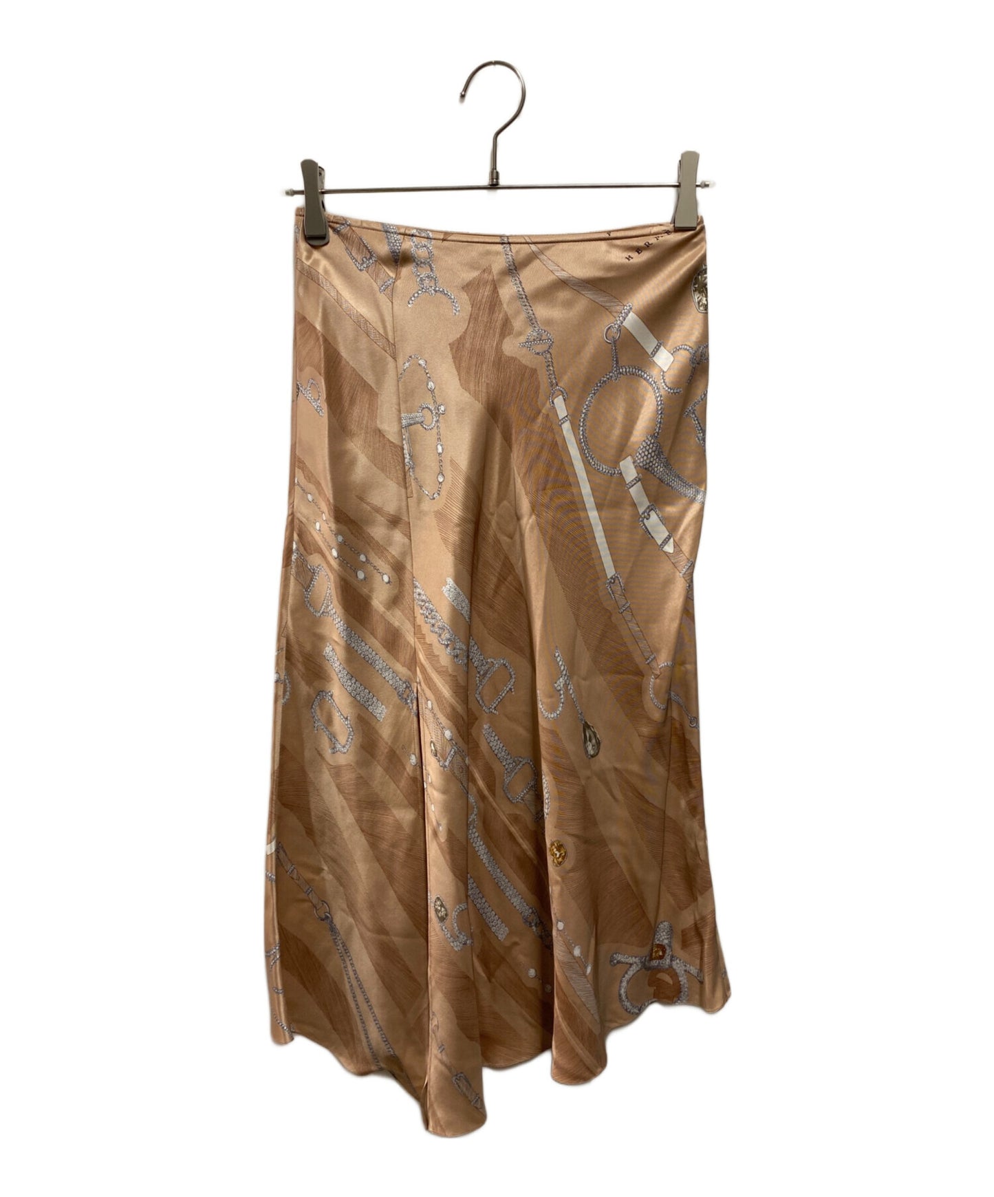 [Pre-owned] HERMES silk skirt