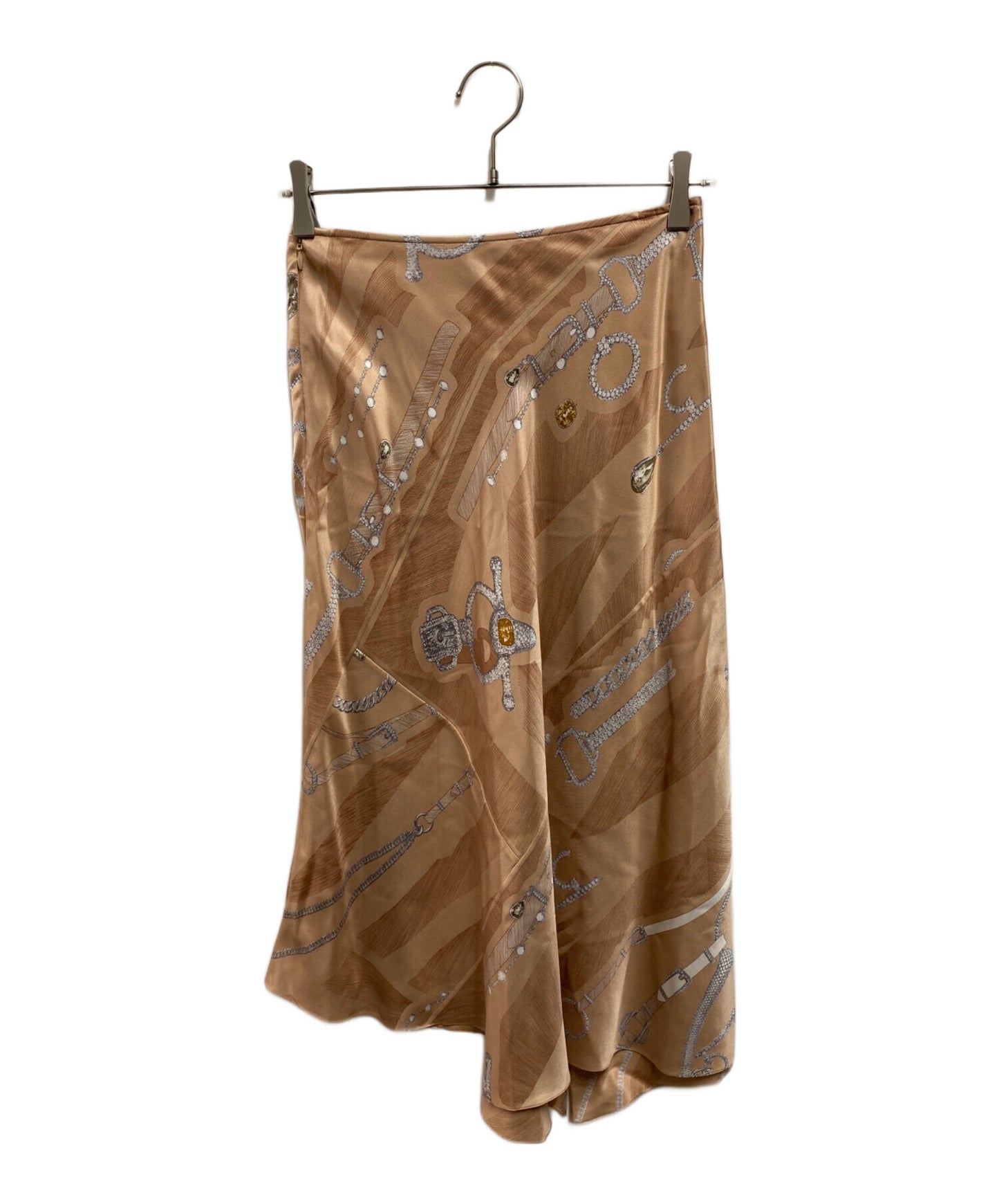 [Pre-owned] HERMES silk skirt