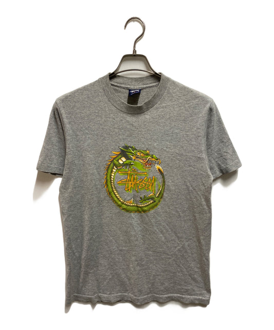 [Pre-owned] stussy Dragon Print T-Shirt
