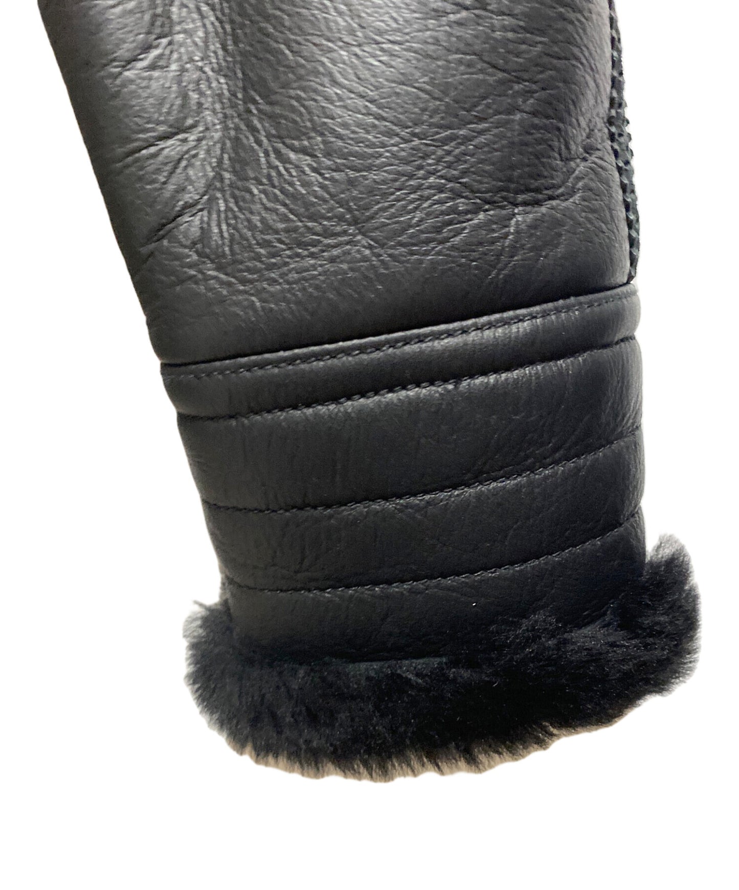 [Pre-owned] NEIGHBORHOOD B-3/M-JKT Mouton Flight Jacket 192SZNH-JKM01