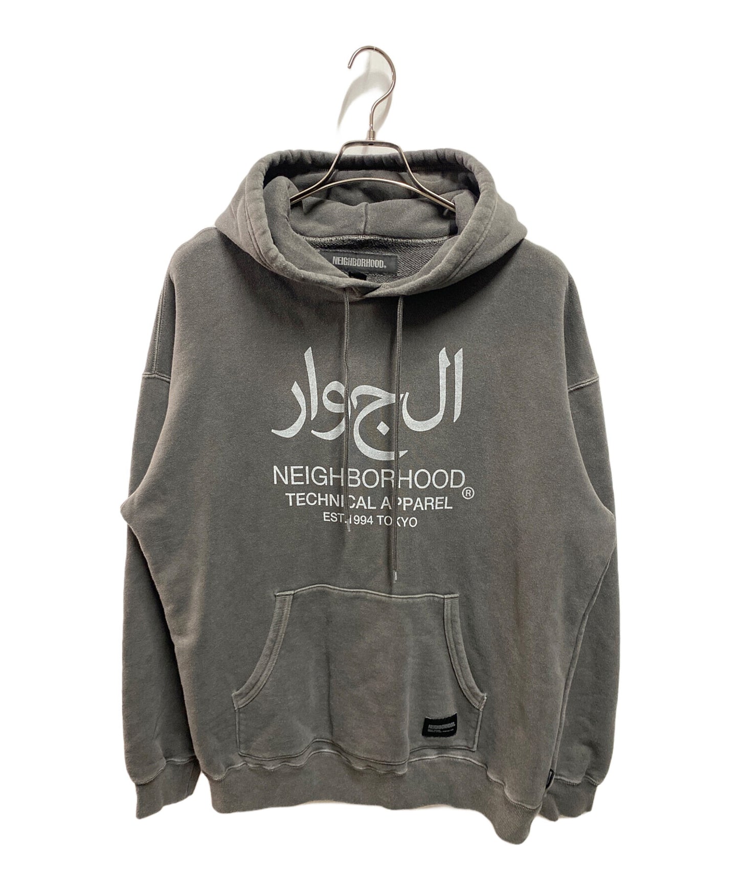 [Pre-owned] NEIGHBORHOOD PIGMENT DYED SWEAT HOODIE LS 242UNNH-CSM02