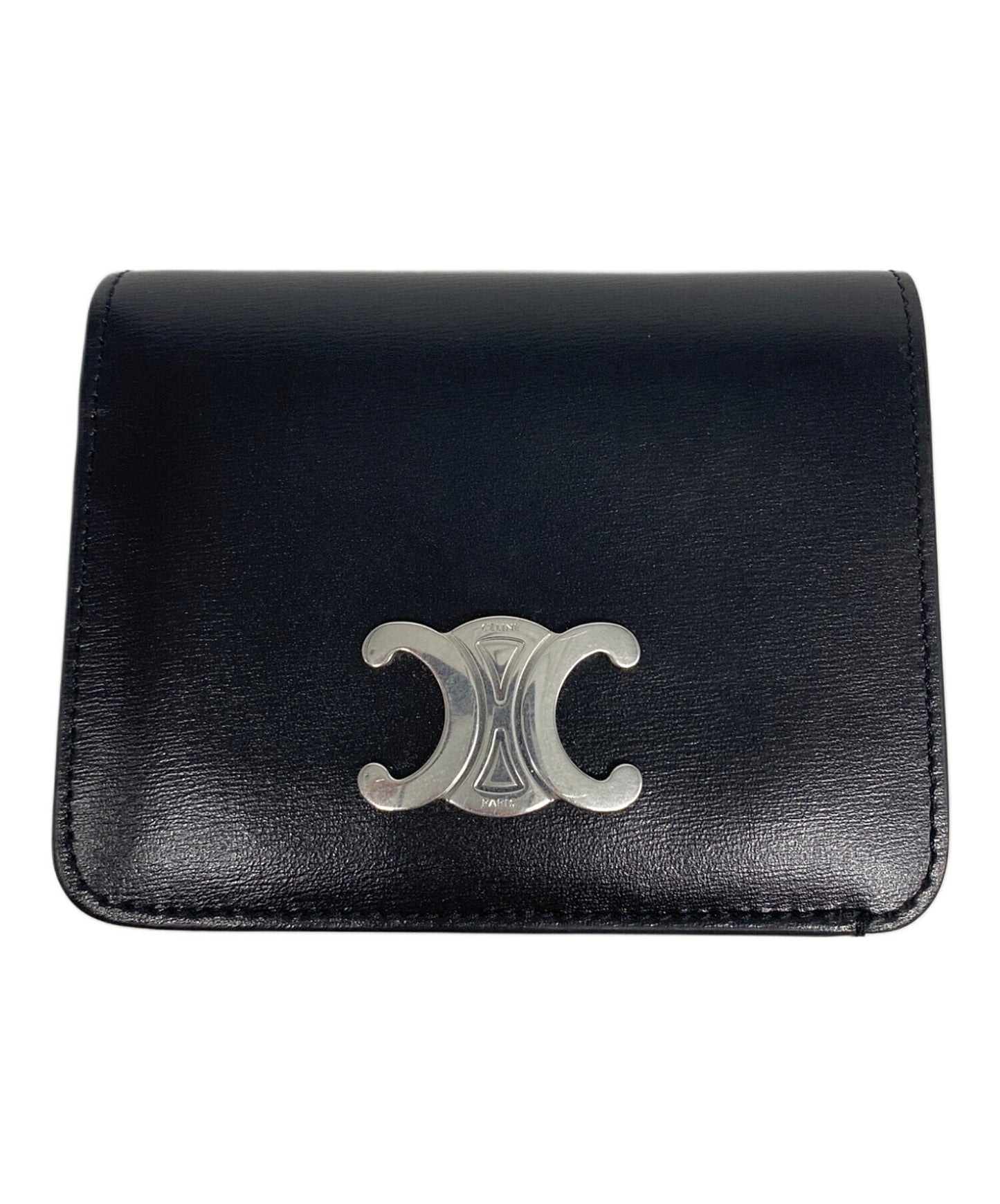 [Pre-owned] CELINE TRIOMPHE COMPACT WALLET 10K623DPV