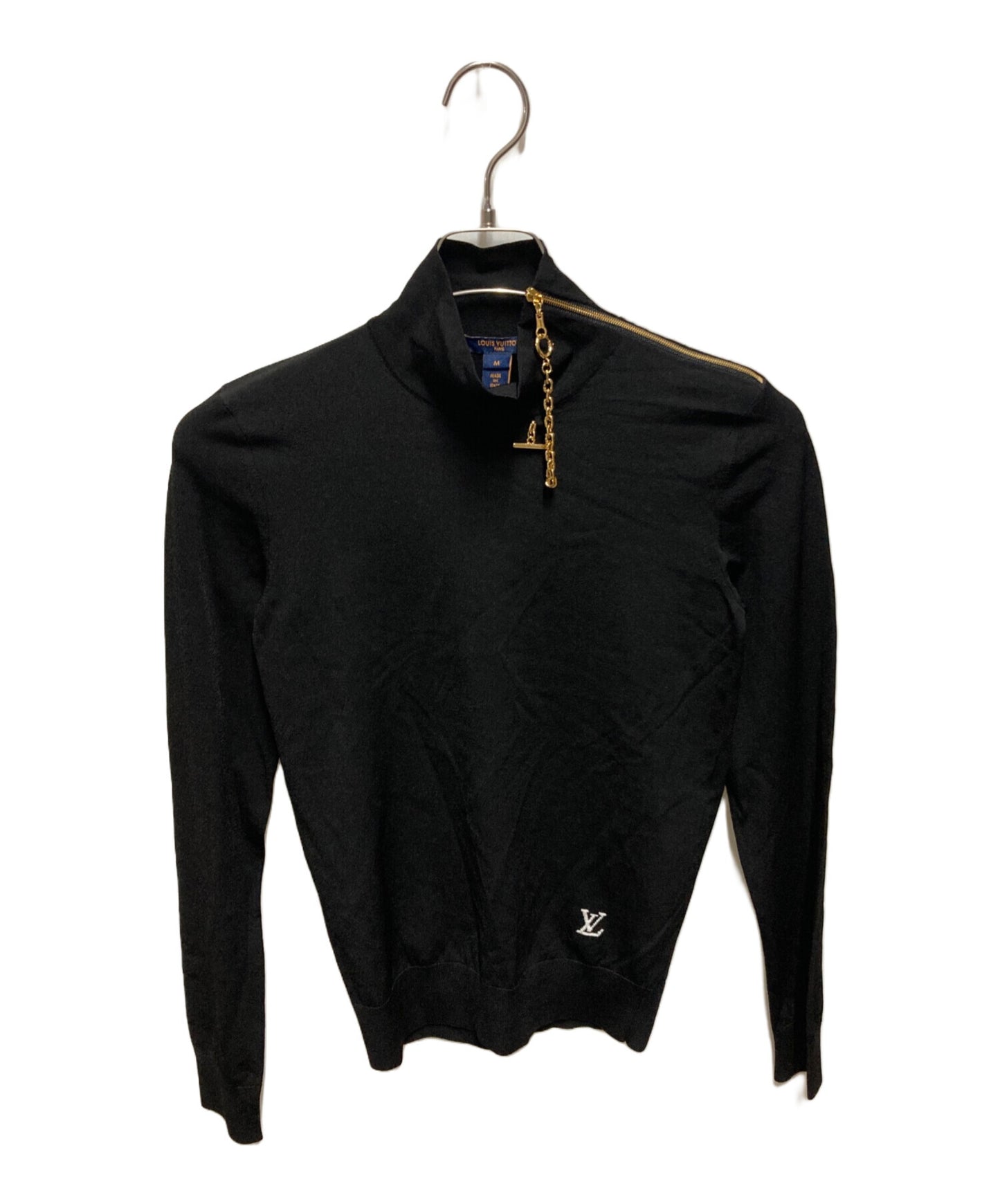 [Pre-owned] LOUIS VUITTON Shoulder Zip High Neck Knit RW221W ZUX FMKL04