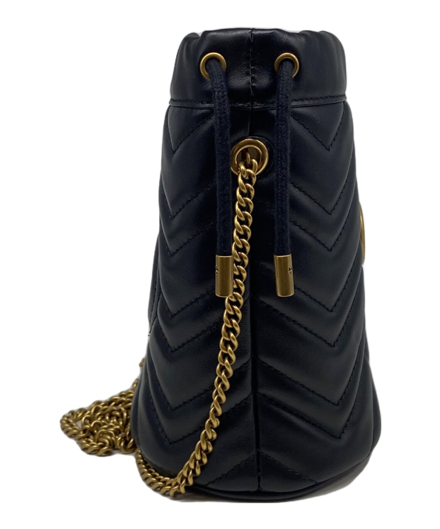 [Pre-owned] GUCCI GG Marmont Small Bucket Bag 575163 Shoulder Bag 575163