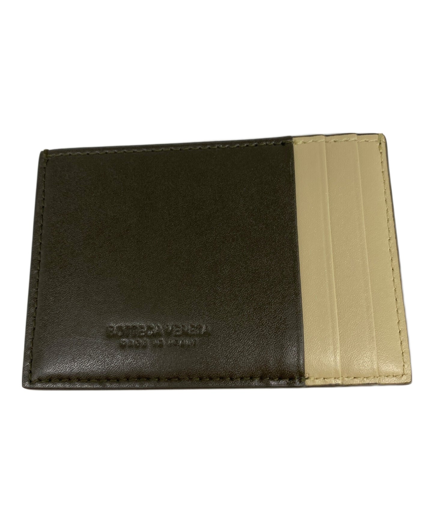 [Pre-owned] BOTTEGA VENETA Cassette-Style Credit Card Case